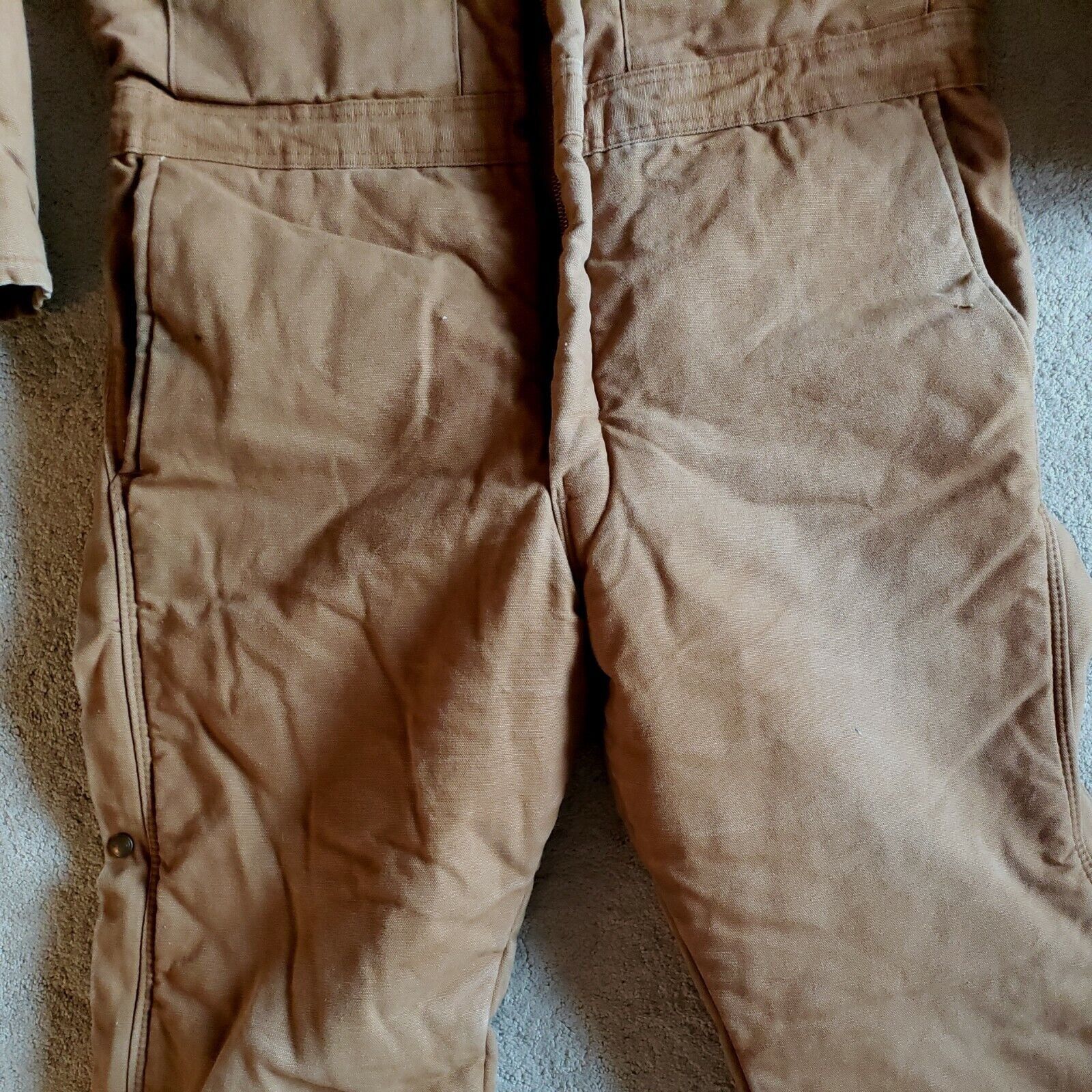 Walls Walls Insulated Coveralls Mens 44 Short Premium 12/8 Brown D Size US 44 / EU 60 - 4 Thumbnail