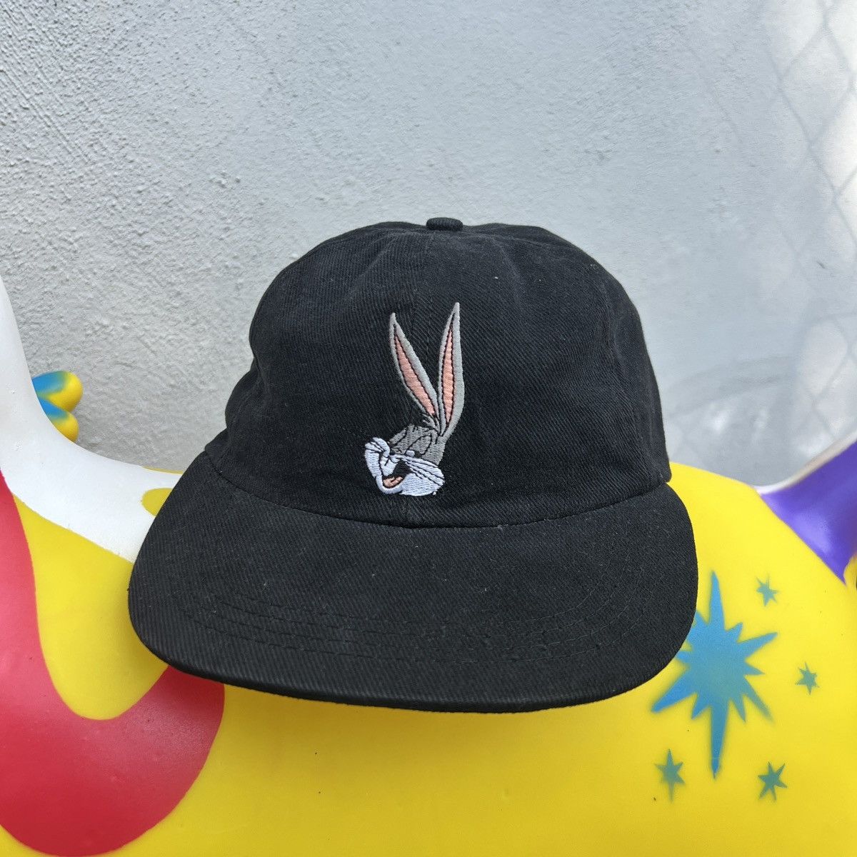 Vintage × Warner Bros VTG 90’s BUGS BUNNY WARNER BROS SNAP BACK Size ONE SIZE - 1 Thumbnail