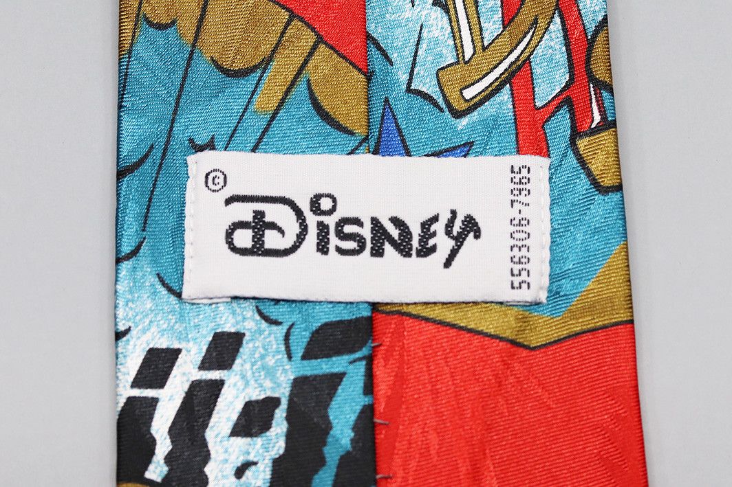 Disney Rare Vintage Mickey Mouse Tie – Comic Style, Made in Sweden Size ONE SIZE - 3 Thumbnail