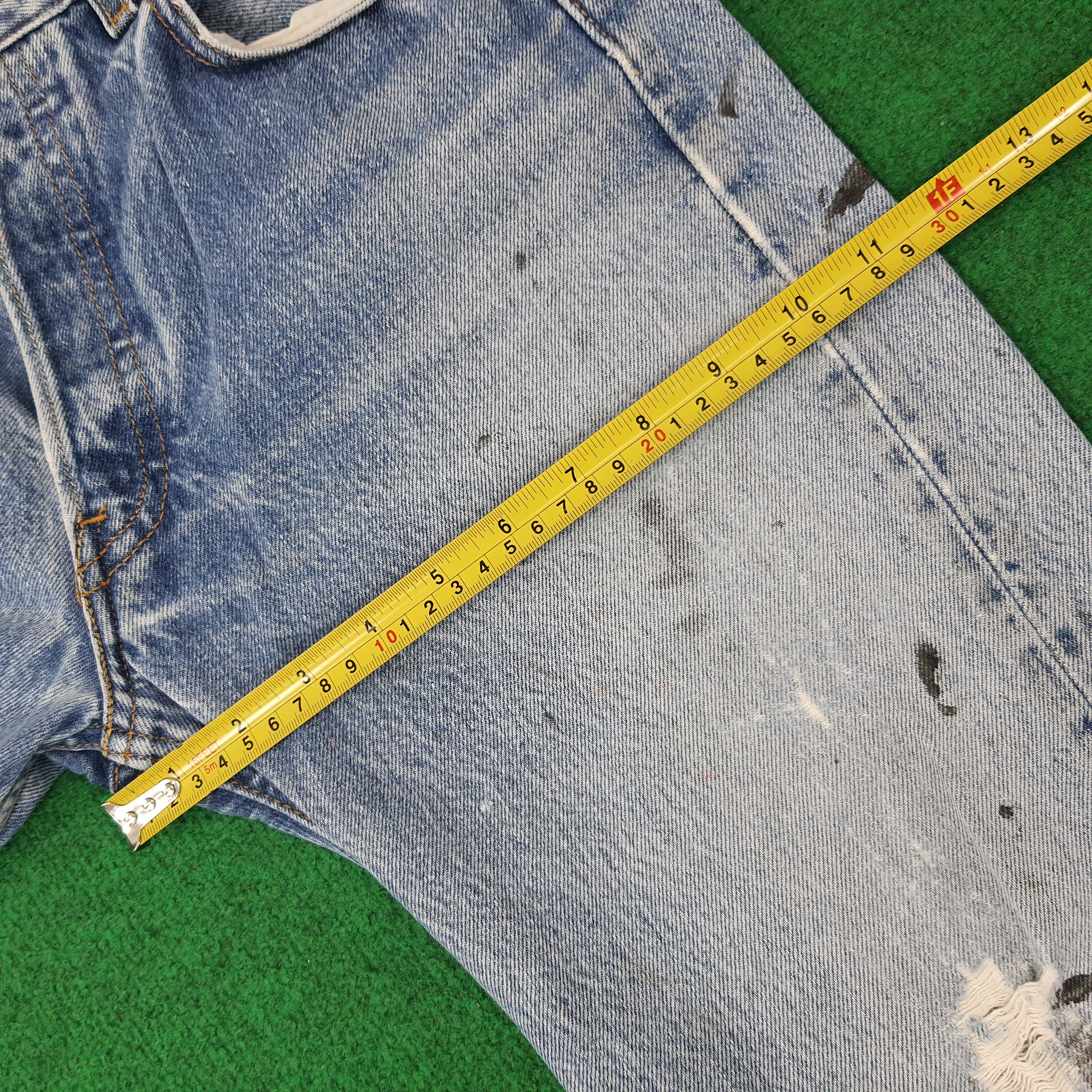 Levi's Vintage Levi's 501 Denim Distressed Paint Jeans C252N10 Size US 28 / EU 44 - 15 Thumbnail