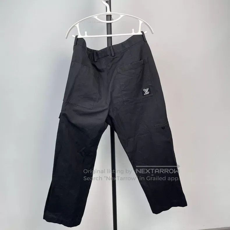 Louis Vuitton Louis Vuitton size US 50 Black Pocket Embroidered Overalls Size US 34 / EU 50 - 2 Thumbnail