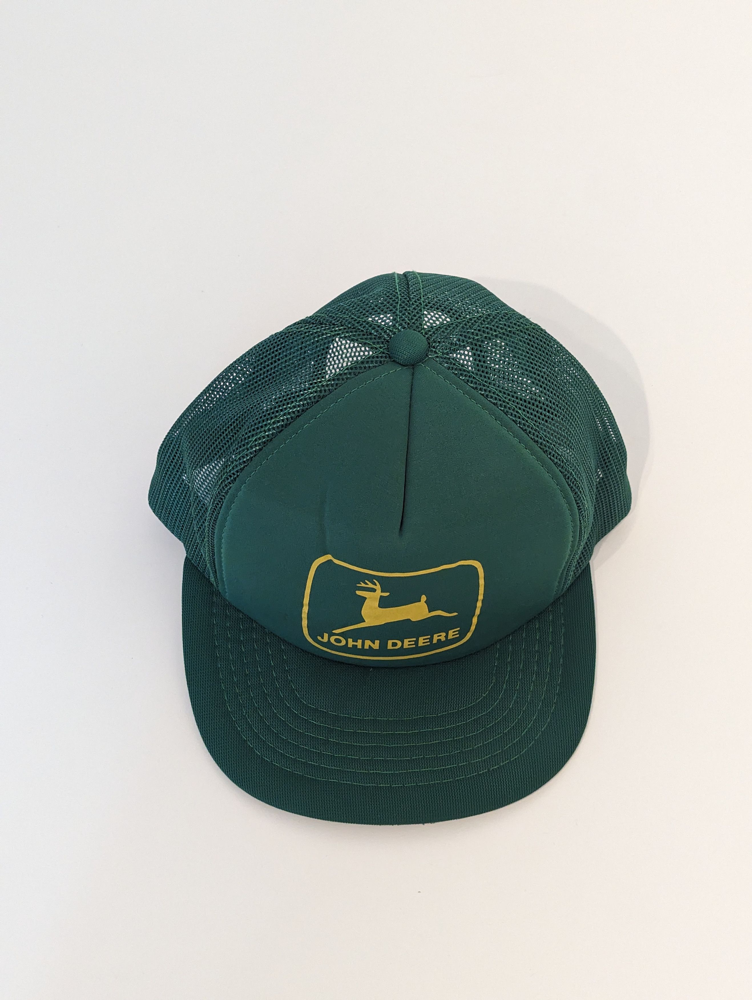 John Deere Vintage '80s John Deere Trucker Hat Size ONE SIZE - 1 Thumbnail
