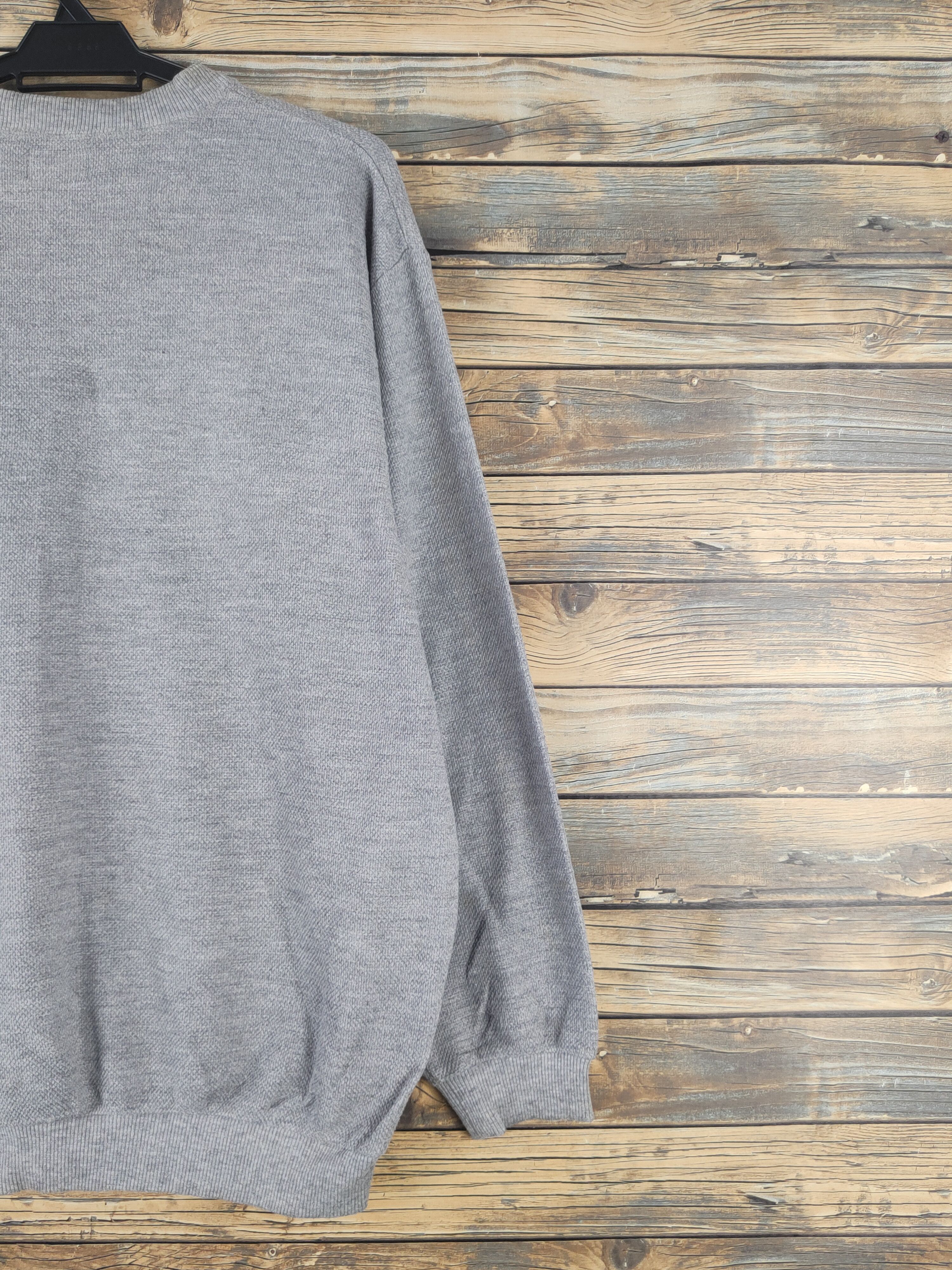 Converse × Vintage DL Converse Gray Sweatshirts #779 Size US L / EU 52-54 / 3 - 10 Thumbnail