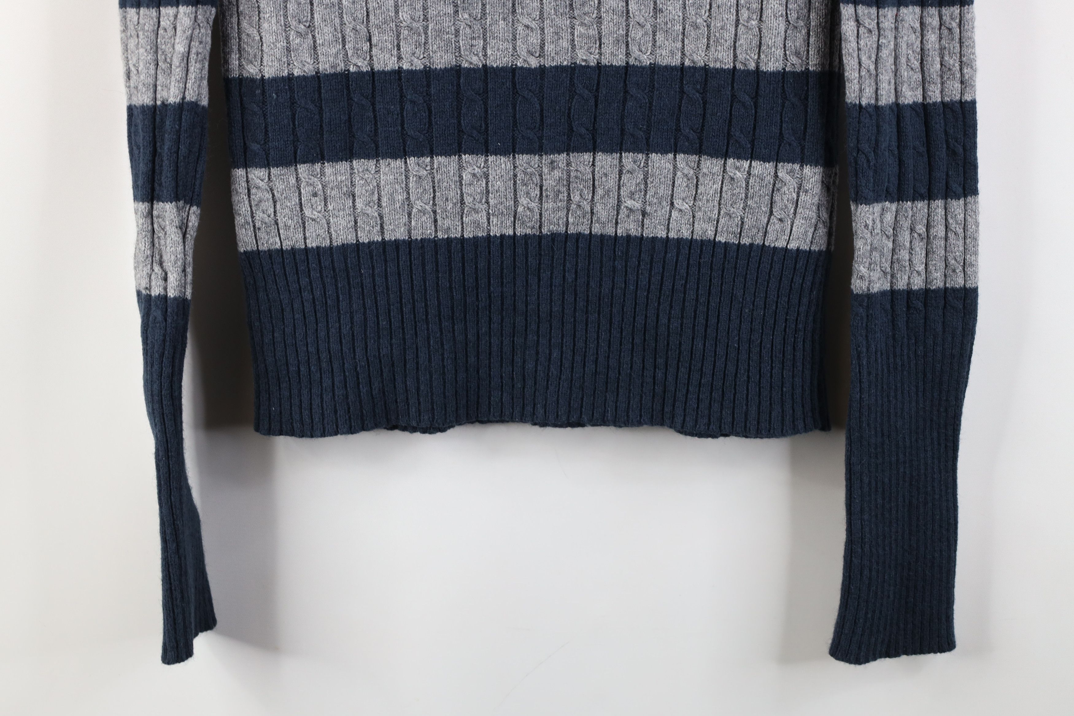 American Eagle Outfitters Vintage 90s Y2K American Eagle Wool Cable Knit Sweater Size M / US 6-8 / IT 42-44 - 11 Thumbnail