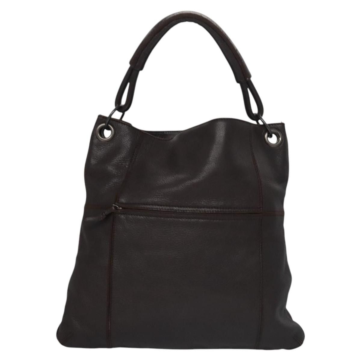 Bottega Veneta Hobo Burgundy Leather Shoulder Bag (Pre-Owned) Size ONE SIZE - 1 Thumbnail