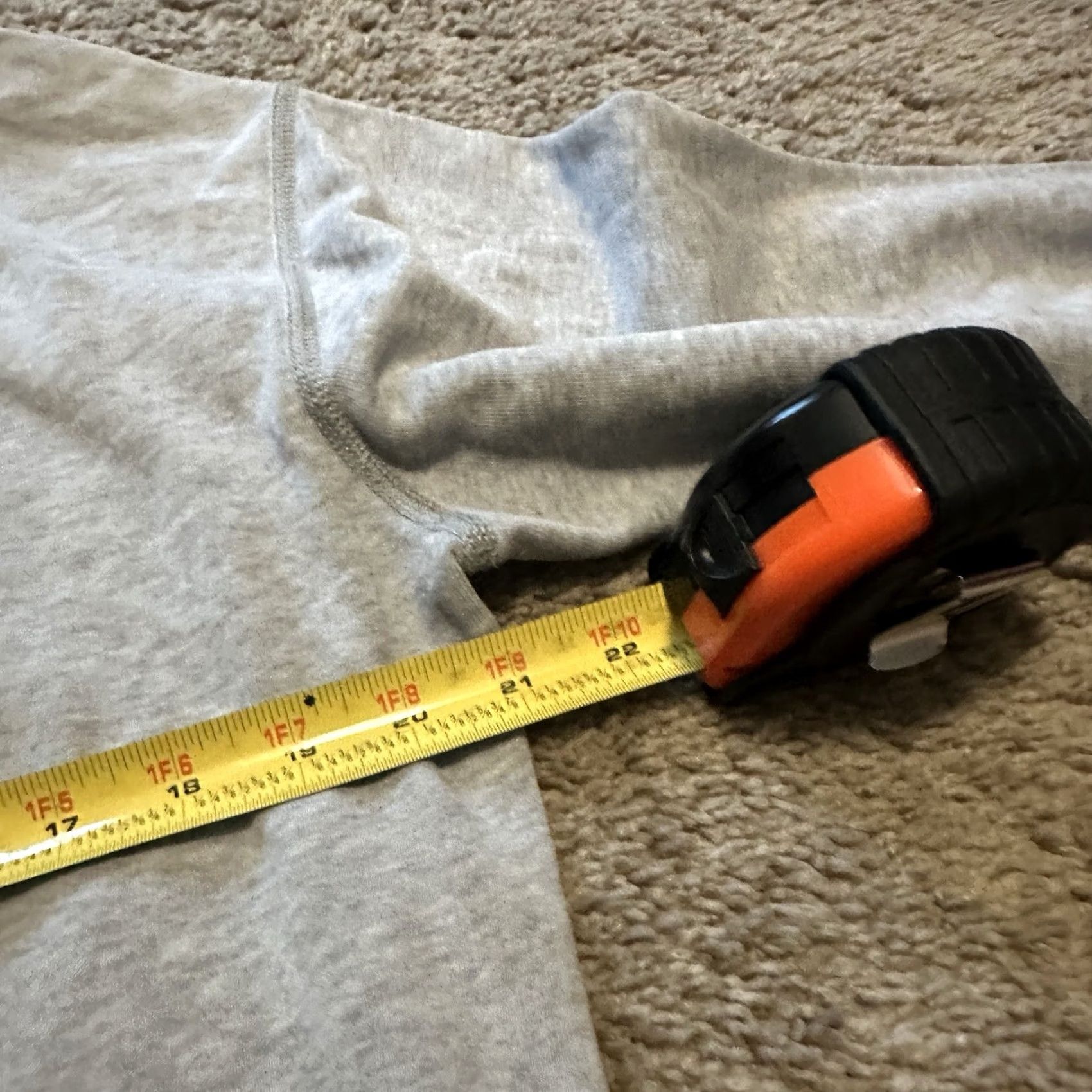 Ralph Lauren Polo Ralph Lauren Hoodie Womens Medium Pullover Drawstrings Logo Embroidered Gray Cotton Blend Fleece Size M / US 6-8 / IT 42-44 - 6 Thumbnail