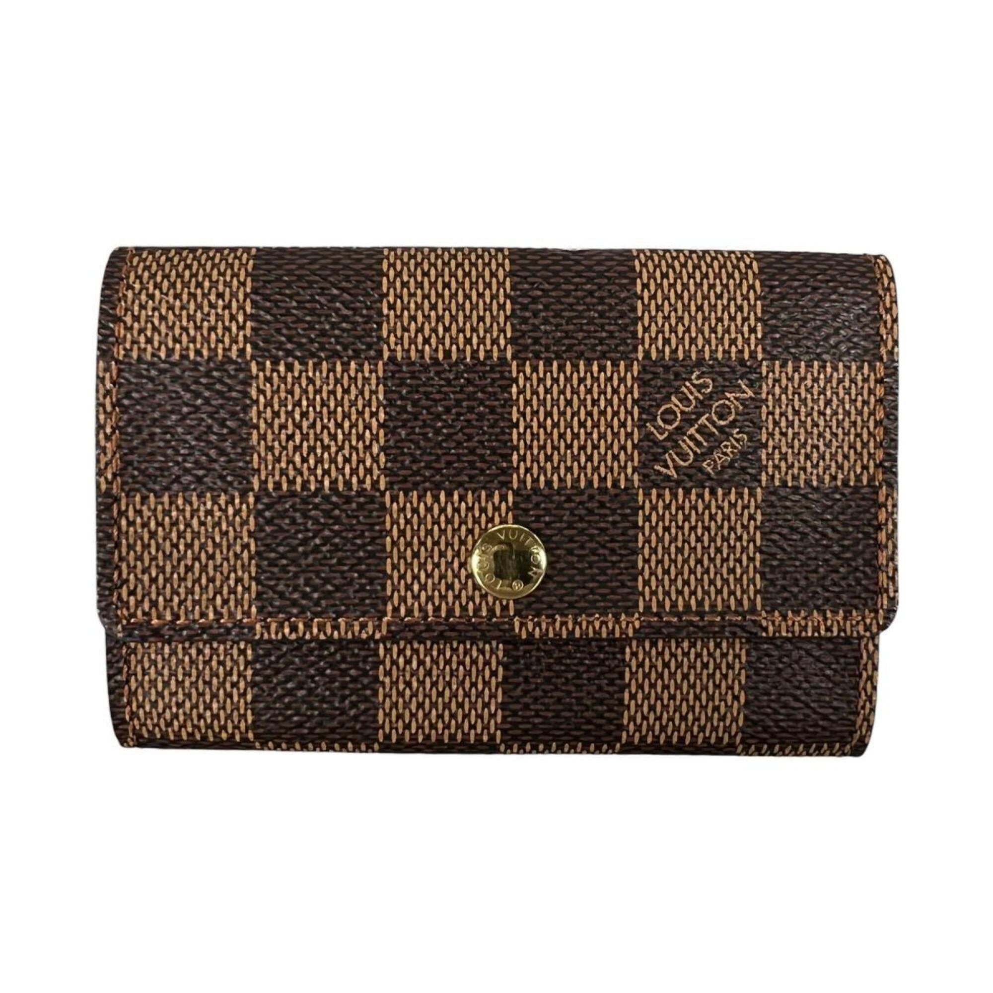 Louis Vuitton Louis Vuitton Key Case, Holds 6 Keys, Damier Multicles 6, Canvas, N62630 Brown Size ONE SIZE - 1 Thumbnail