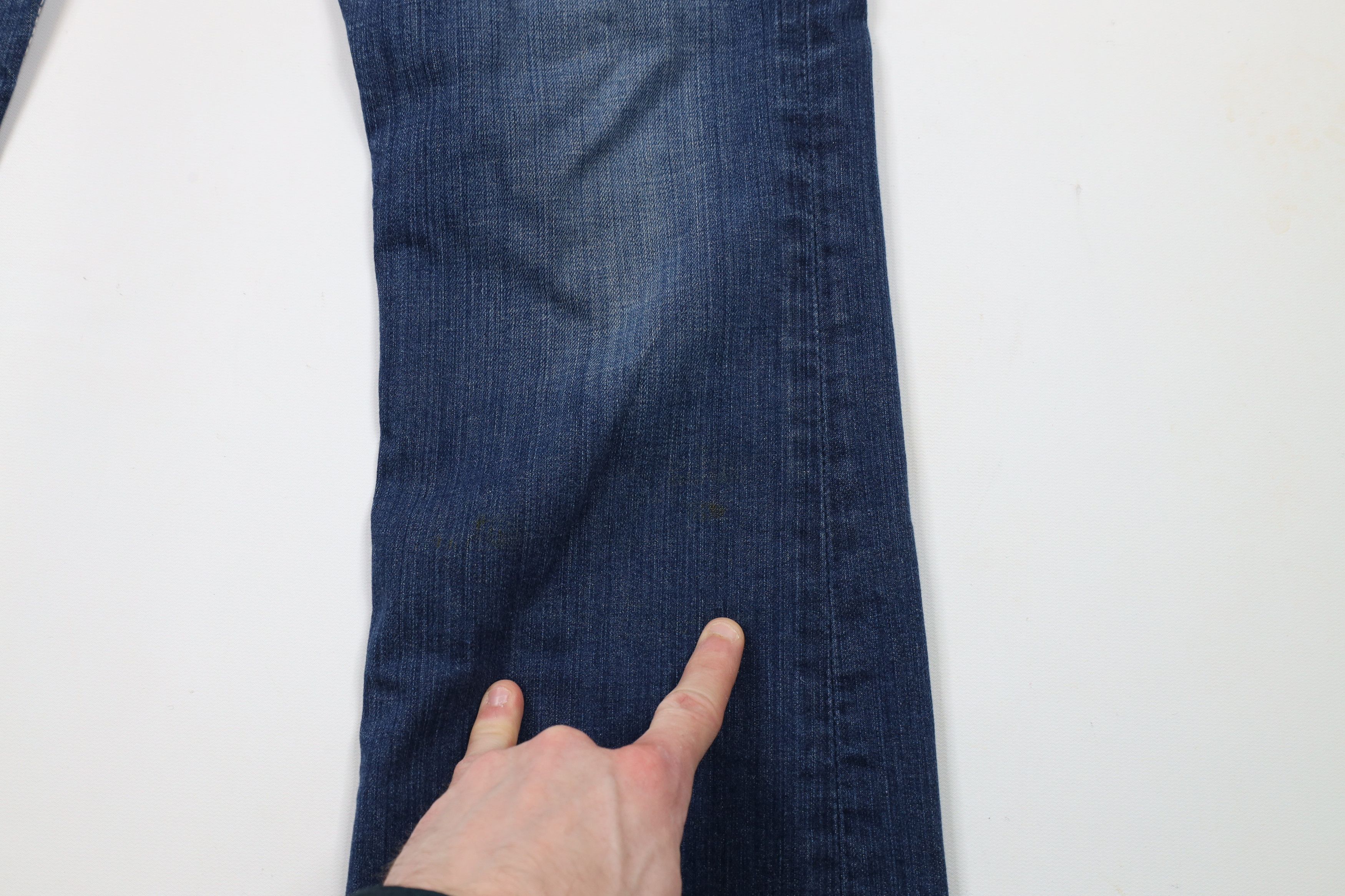 BKE × Vintage Buckle BKE Faded Thick Stitch Stretch Culture Bootcut Jeans Size 32" / US 10 / IT 46 - 6 Thumbnail