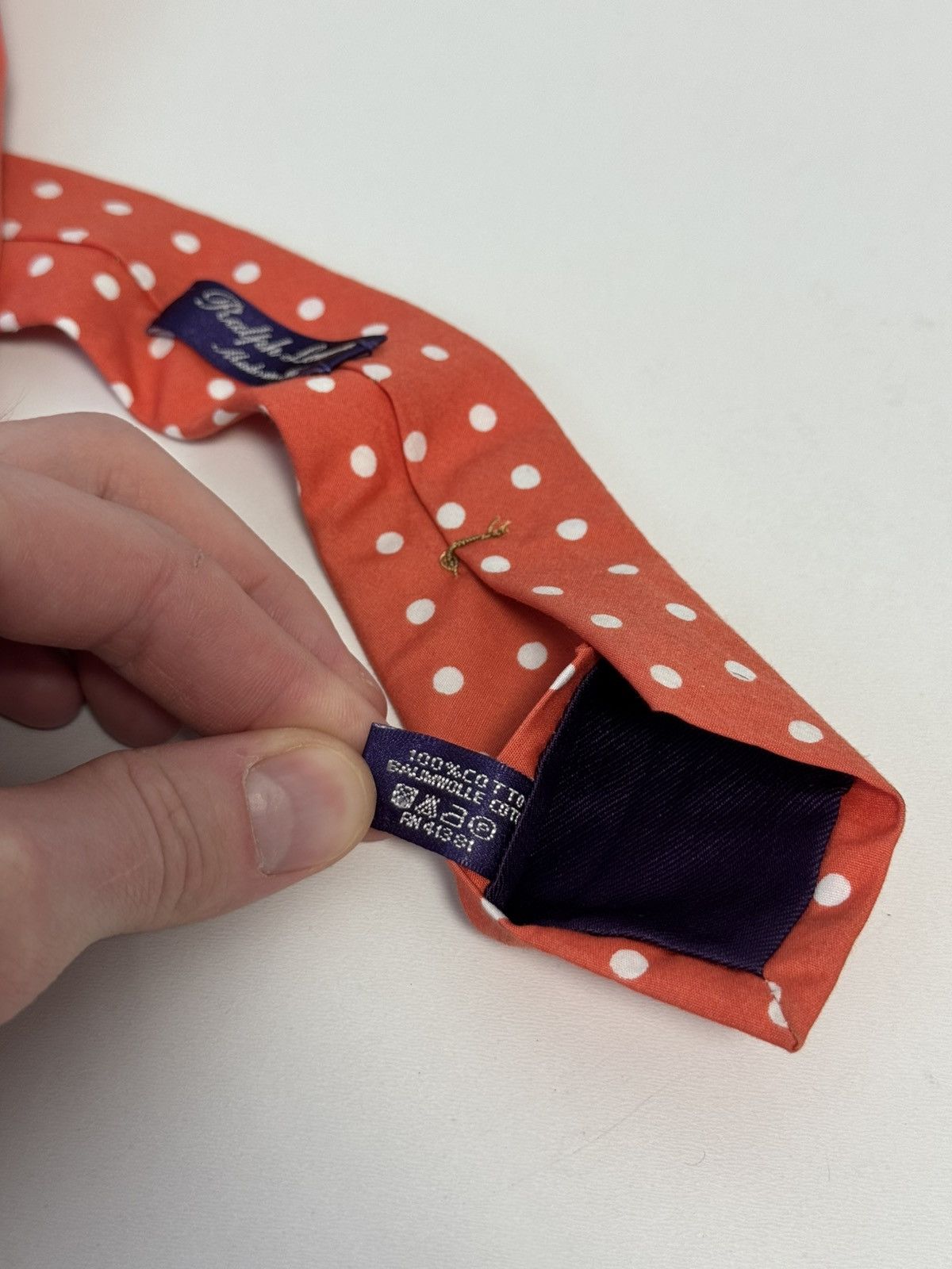 Ralph Lauren Purple Label Ralph Lauren Purple Label Mens Silk Tie Size ONE SIZE - 8 Thumbnail