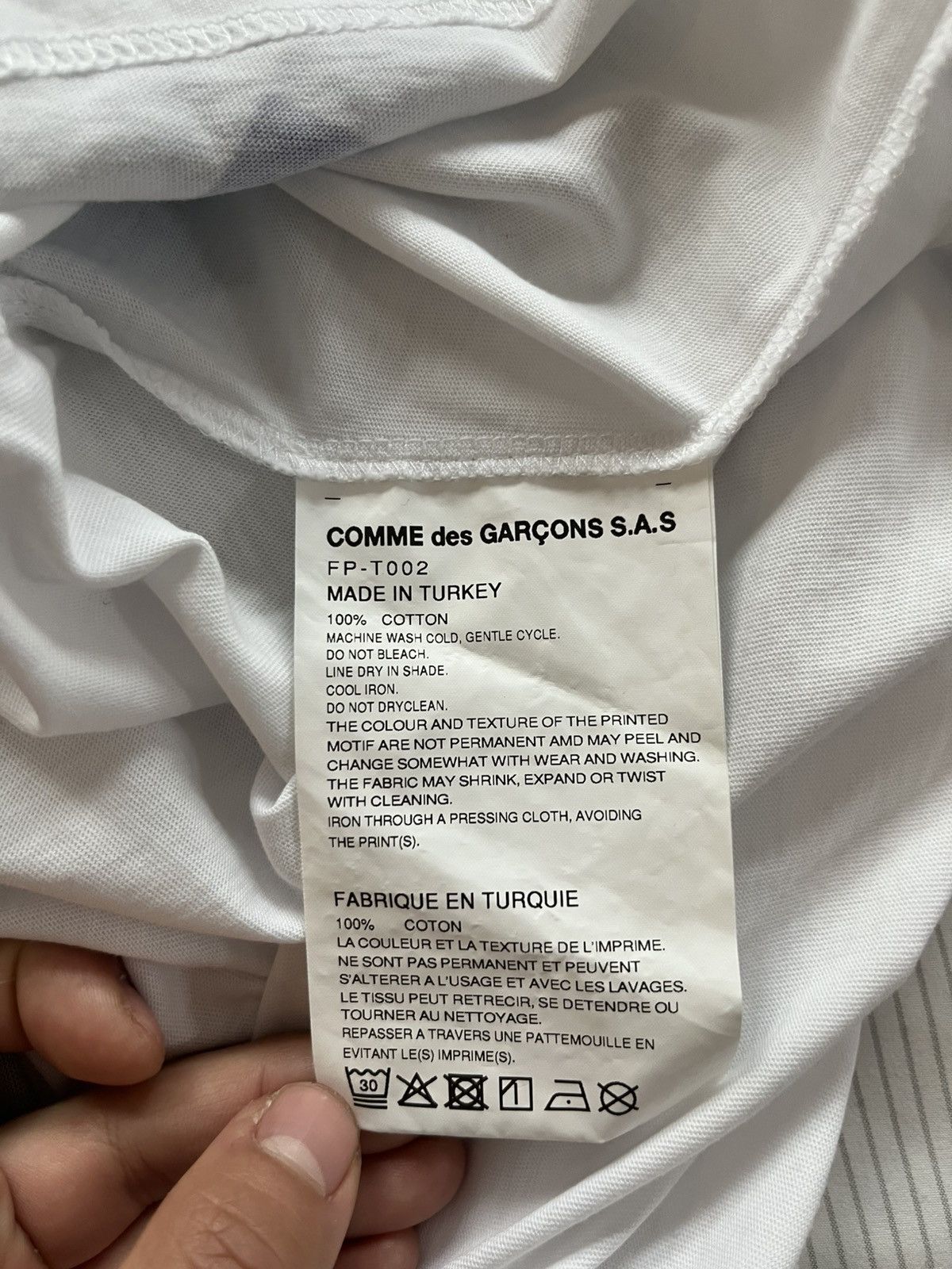 Comme des Garcons SHIRT Comme des Garcon SHIRT t shirt Size US S / EU 44-46 / 1 - 5 Thumbnail