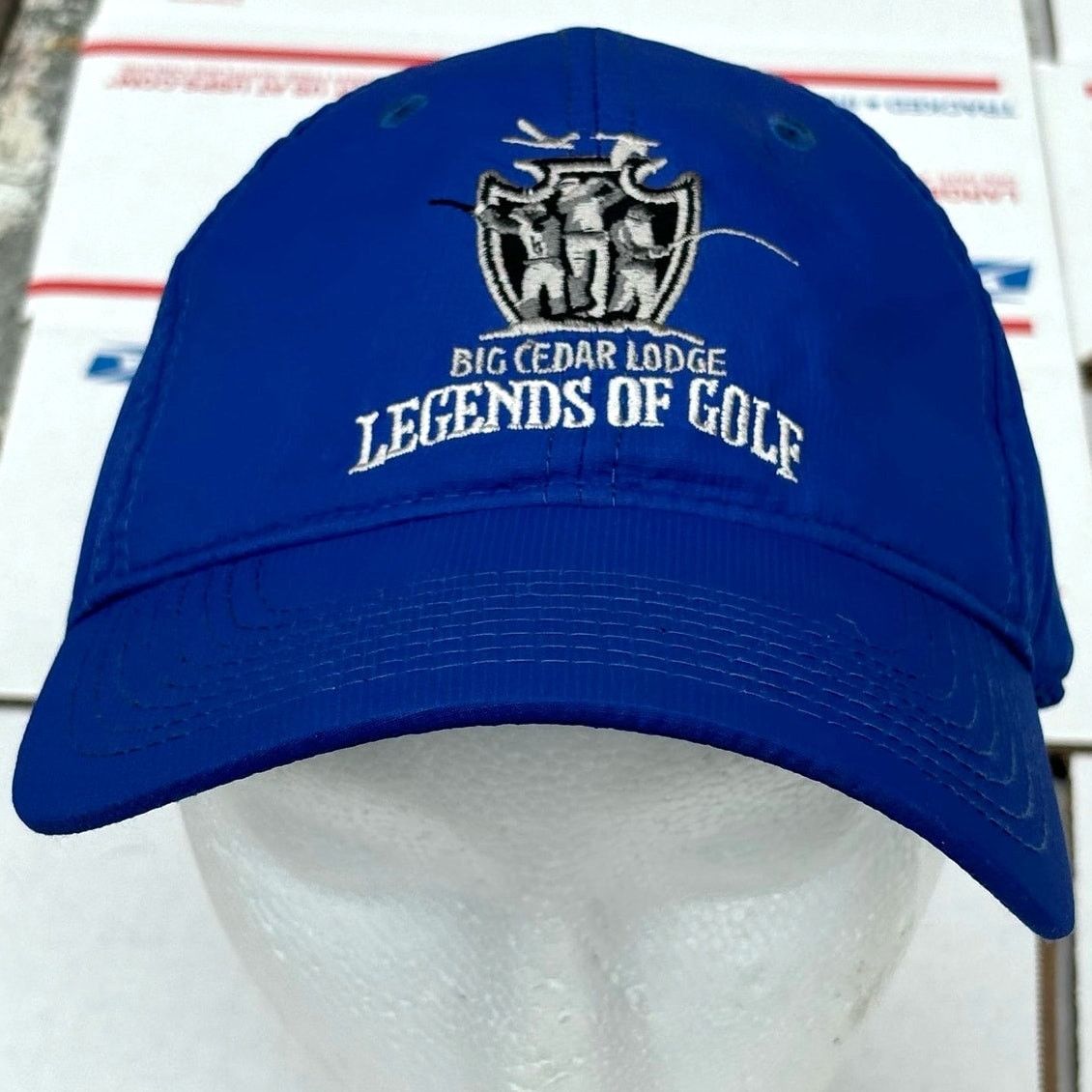 Bass Pro Shops Blue Big Cedar Lodge Men's Hat Size ONE SIZE - 1 Thumbnail