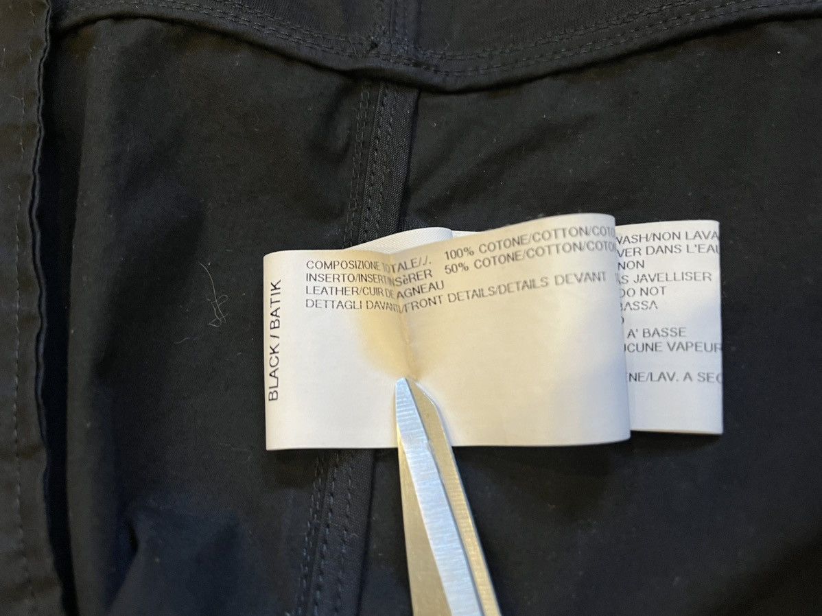 Rick Owens Rick Owens Runway Cotton/Leather Vest Size US L / EU 52-54 / 3 - 5 Thumbnail