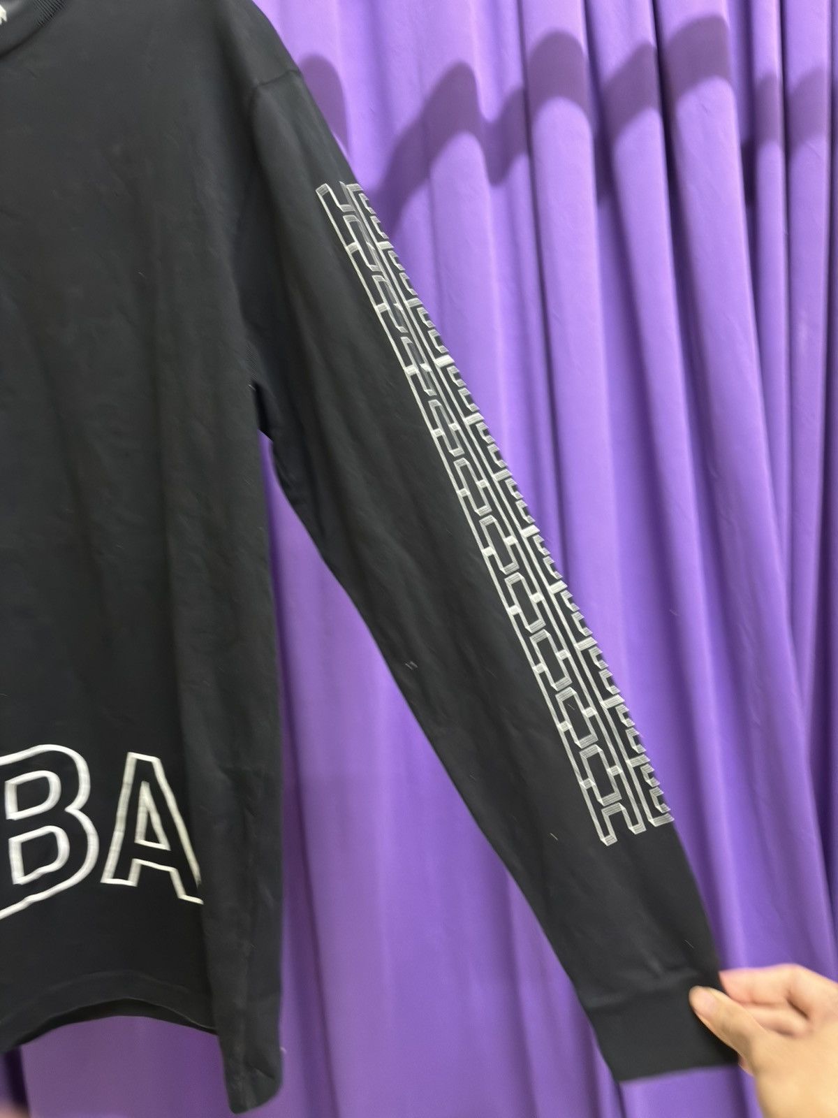 Hood By Air HOOD BY AIR HBA LONG SLEEVE SPELLOUT SLEEVE PLAYBOI CARTI Size US S / EU 44-46 / 1 - 7 Thumbnail