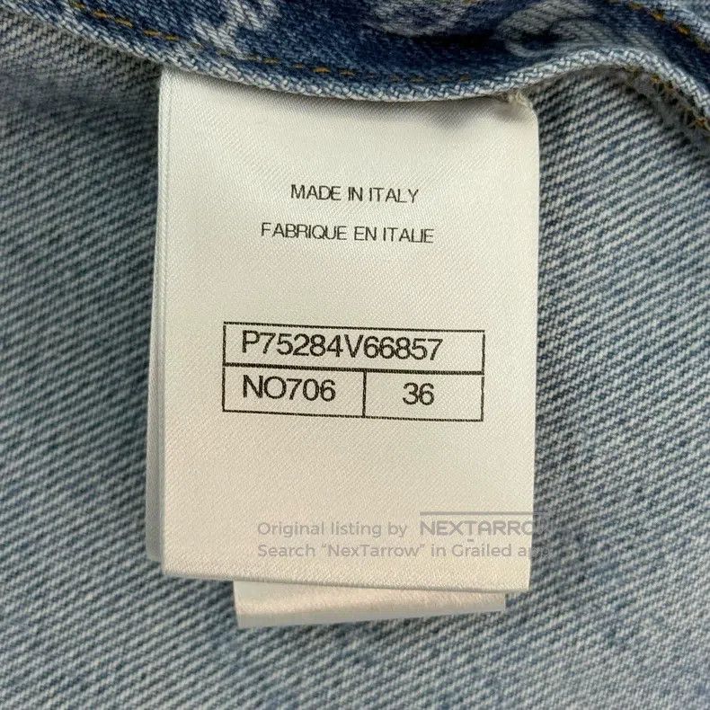 Chanel Chanel Washed blue classic full logo denim jacket Size XS / US 0-2 / IT 36-38 - 6 Thumbnail