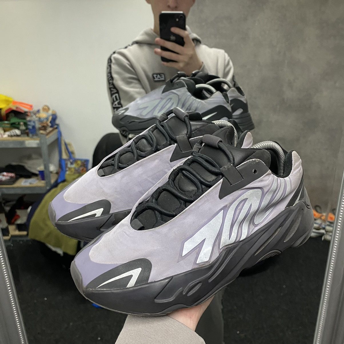 Adidas Adidas Yeezy Boost 700 MNVN Sneakers Size US 6.5 / EU 39-40 - 5 Thumbnail