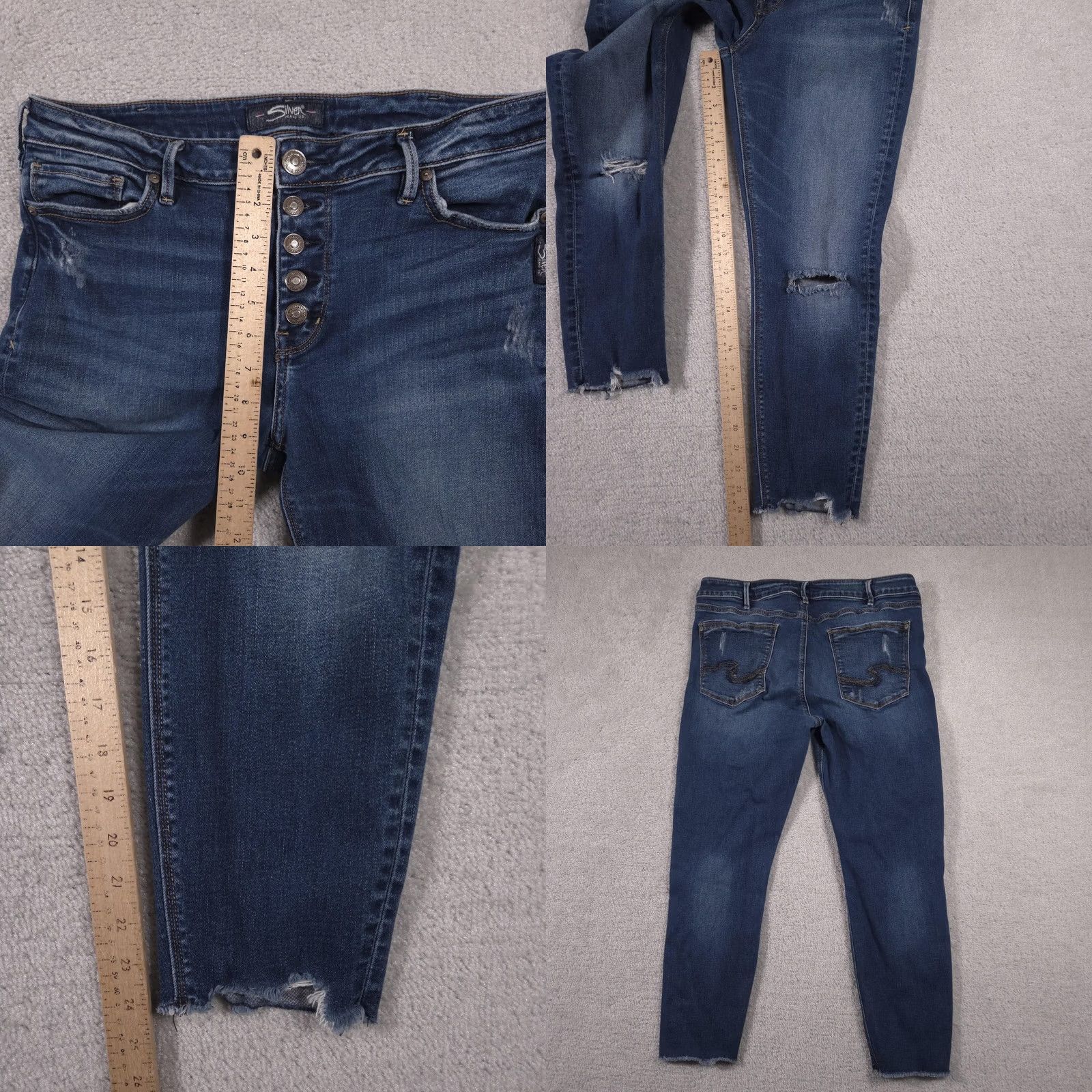 Silver Jeans Co. VINTAGE No Size 34" / US 12 / IT 48 - 8 Thumbnail