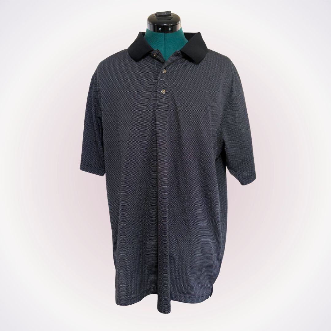 Other Pebble Beach Charcoal Performance Polo | Sz L Size US L / EU 52-54 / 3 - 1 Thumbnail