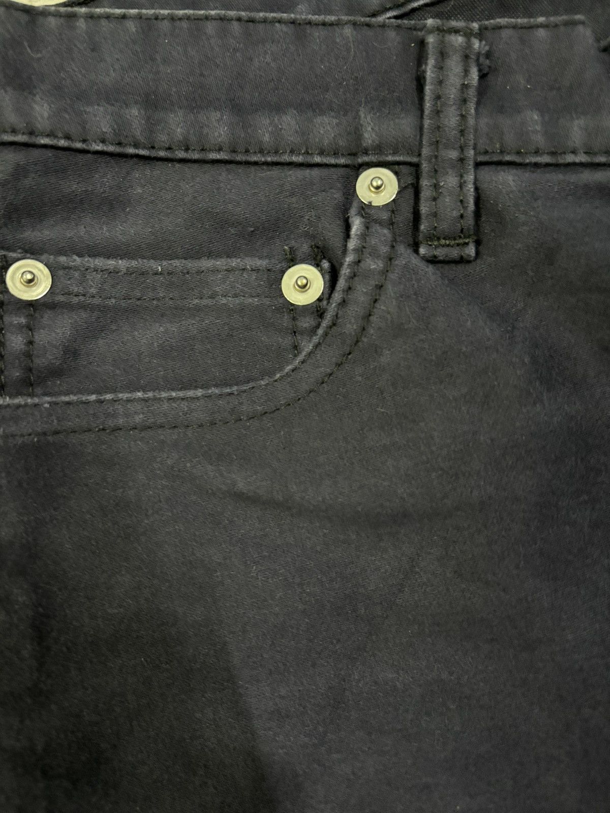 Zucca Zucca Travail by Issey Miyake Frayed Leg Short Pants Size 26" / US 2 / IT 38 - 9 Thumbnail