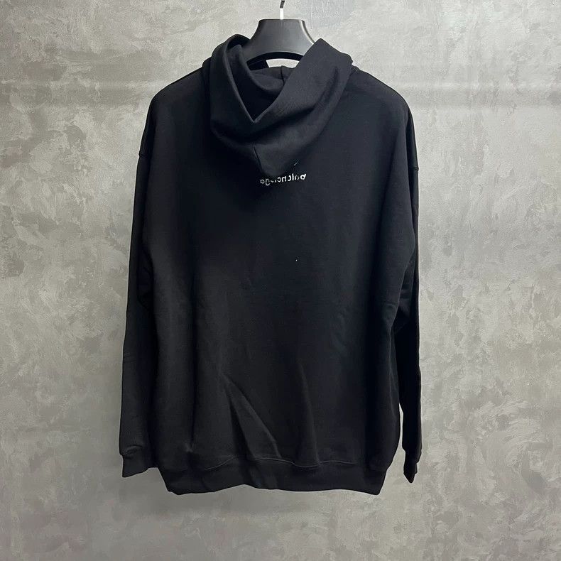 Balenciaga Balenciaga latest black logo letter printed long sleeved pu Size US S / EU 44-46 / 1 - 6 Thumbnail
