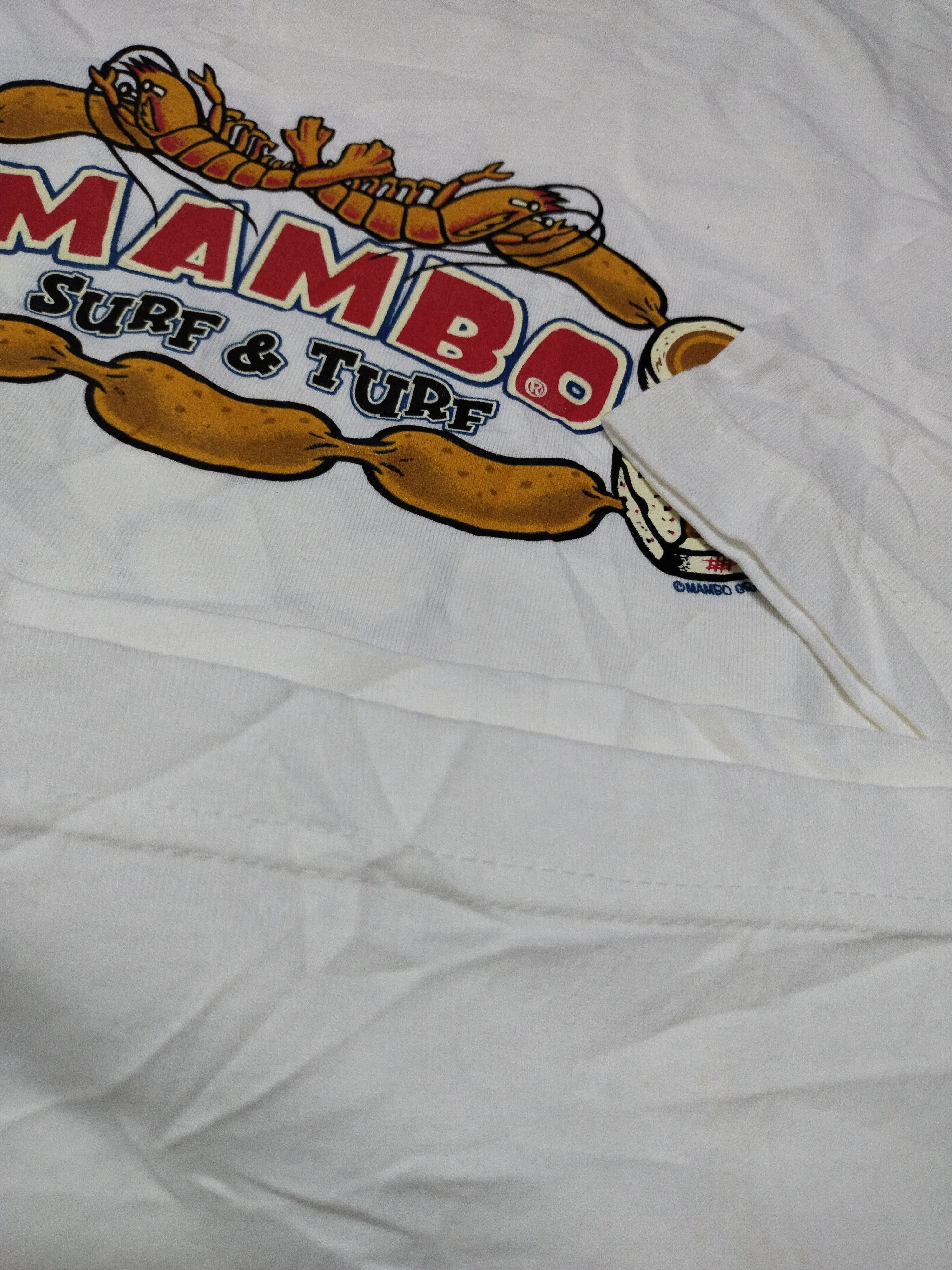 Mambo Vintage Mambo Graphics Surf & Turf Mitchell White Tee Size US L / EU 52-54 / 3 - 6 Thumbnail