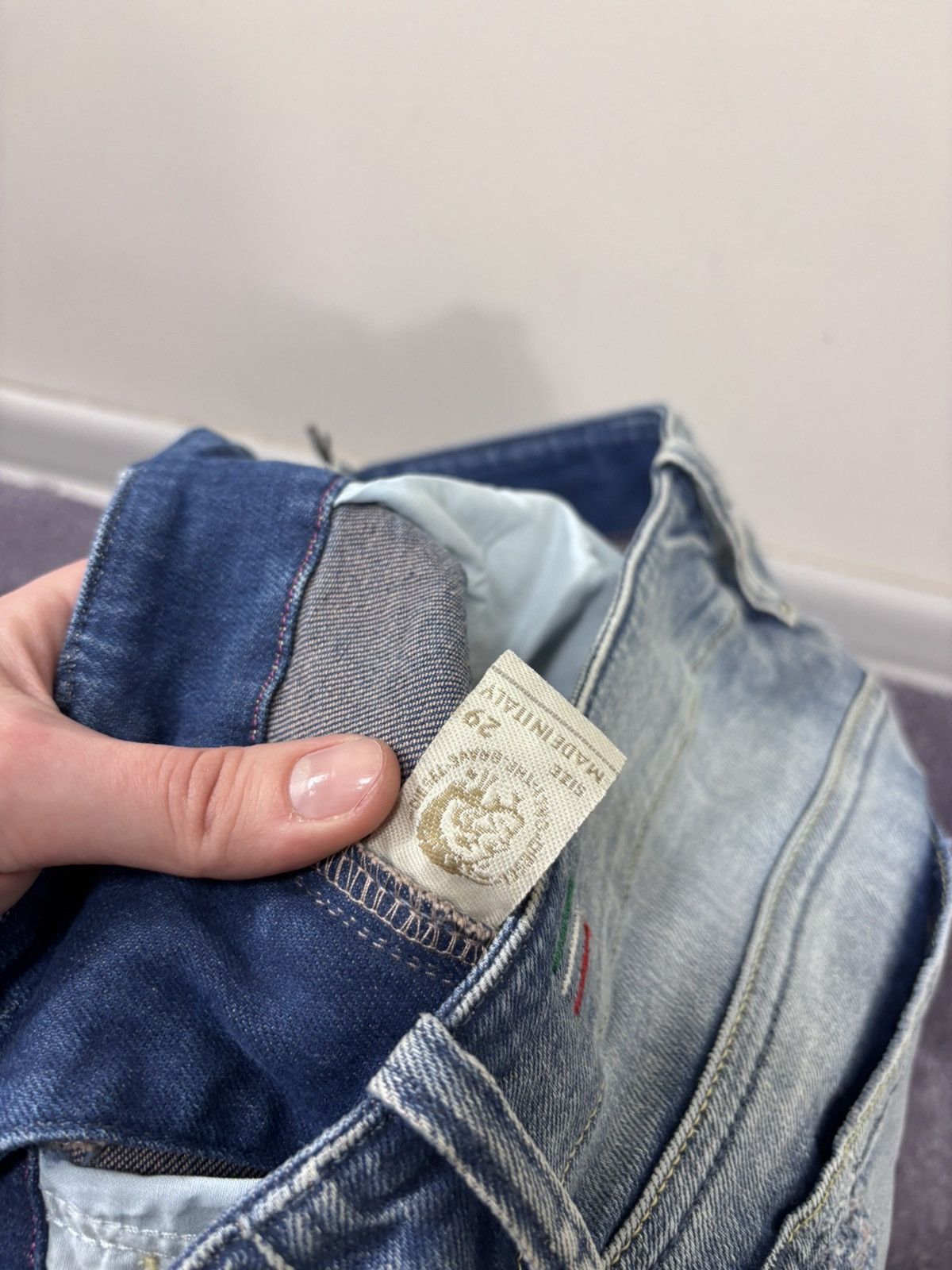 Diesel Diesel Grupee NWT Women’s Super Slim Skinny Blue Denim Jeans Size 29" - 12 Thumbnail