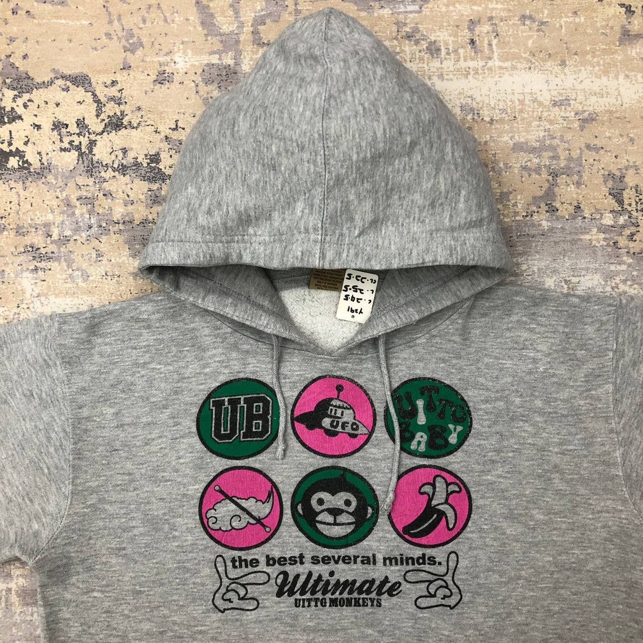 Designer × Japanese Brand Y291 ULTIMATE UITTG BABY MONKEYS HOODIE Size US L / EU 52-54 / 3 - 5 Thumbnail