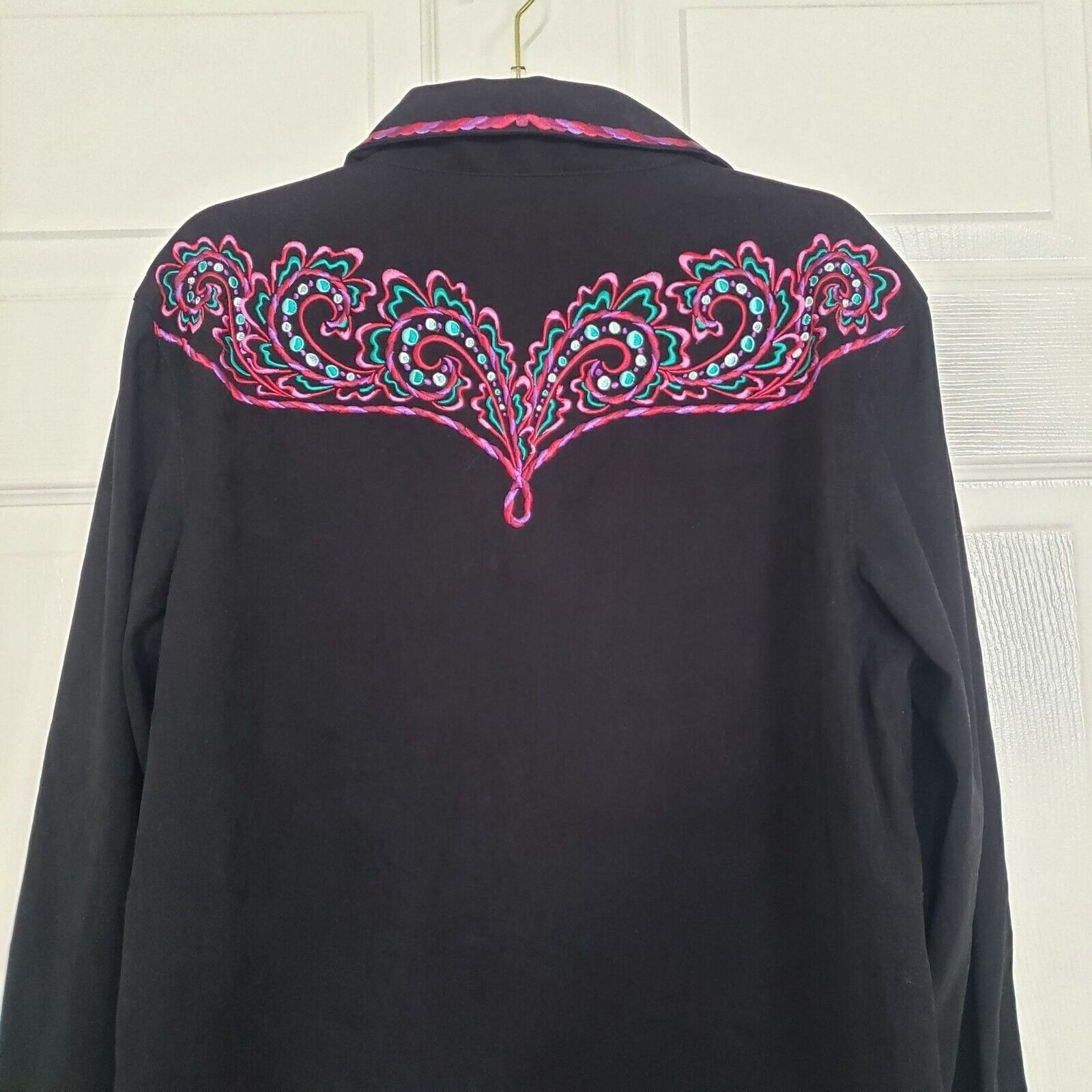 Bob Mackie Bob Mackie Wearable Art Embroidered Shirt Womens Size Small Size S / US 4 / IT 40 - 8 Thumbnail