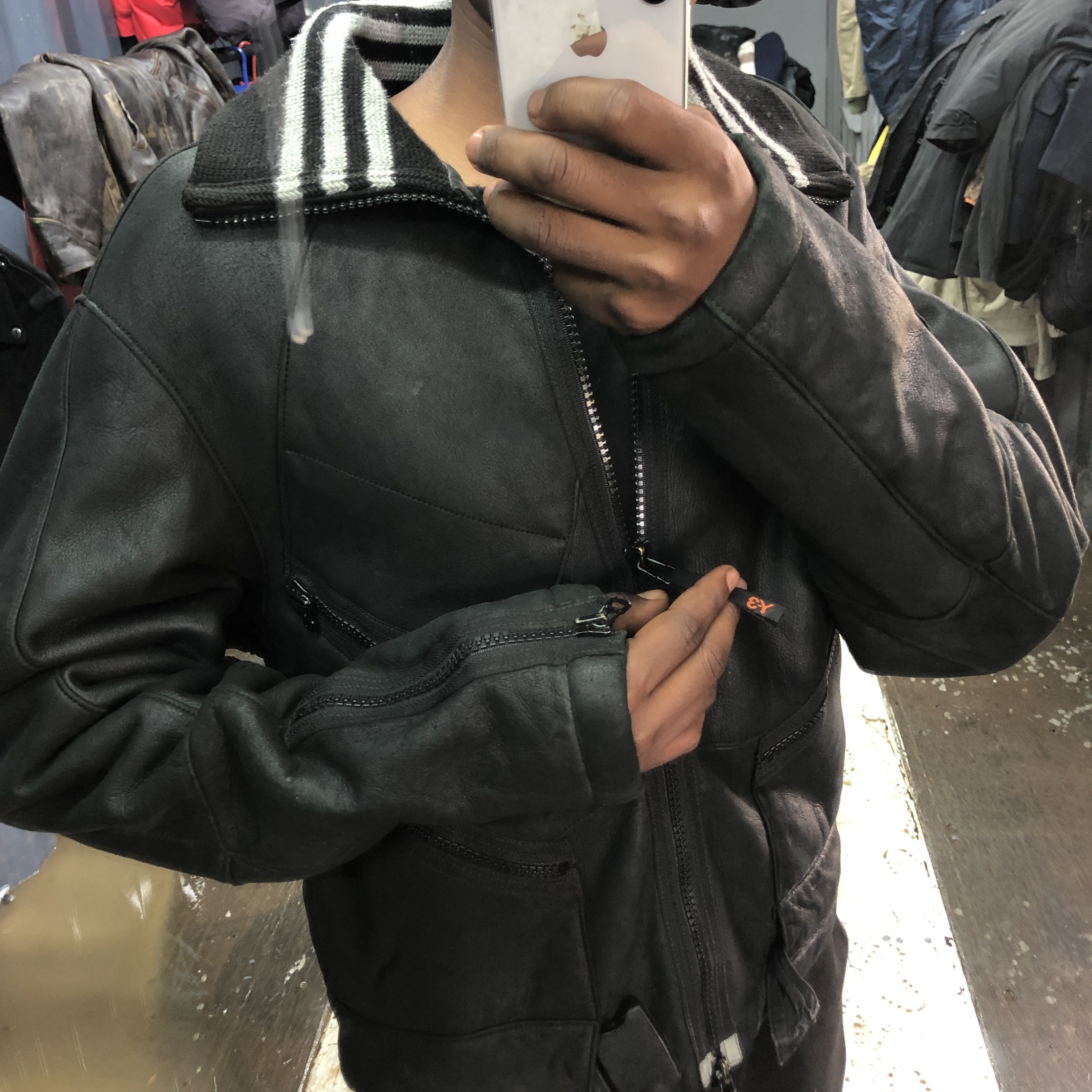 Yohji Yamamoto Y-3 leather jacket Size US M / EU 48-50 / 2 - 12 Thumbnail