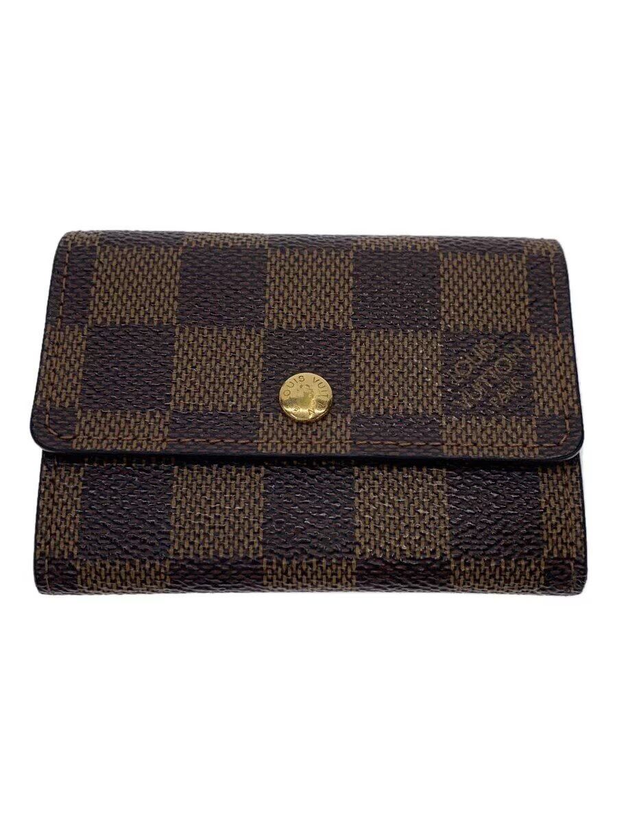 Louis Vuitton Louis Vuitton Damier Ebene Porto Monet Pla Brown Size ONE SIZE - 1 Thumbnail