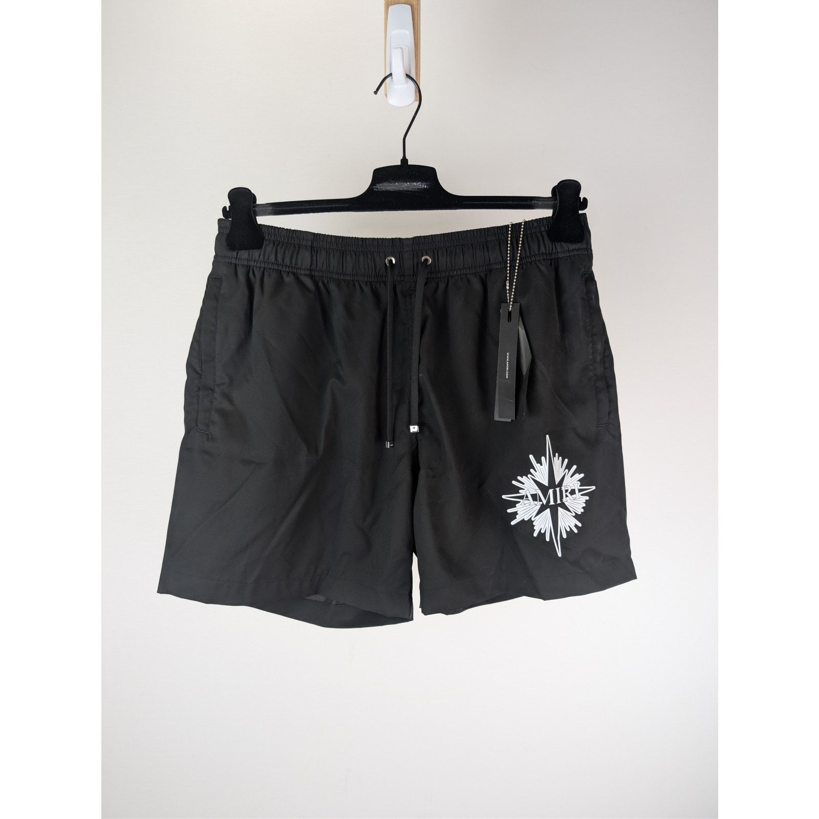Amiri o1rshd1 Starburst Swim Trunk Short in Black Size US 34 / EU 50 - 2 Thumbnail