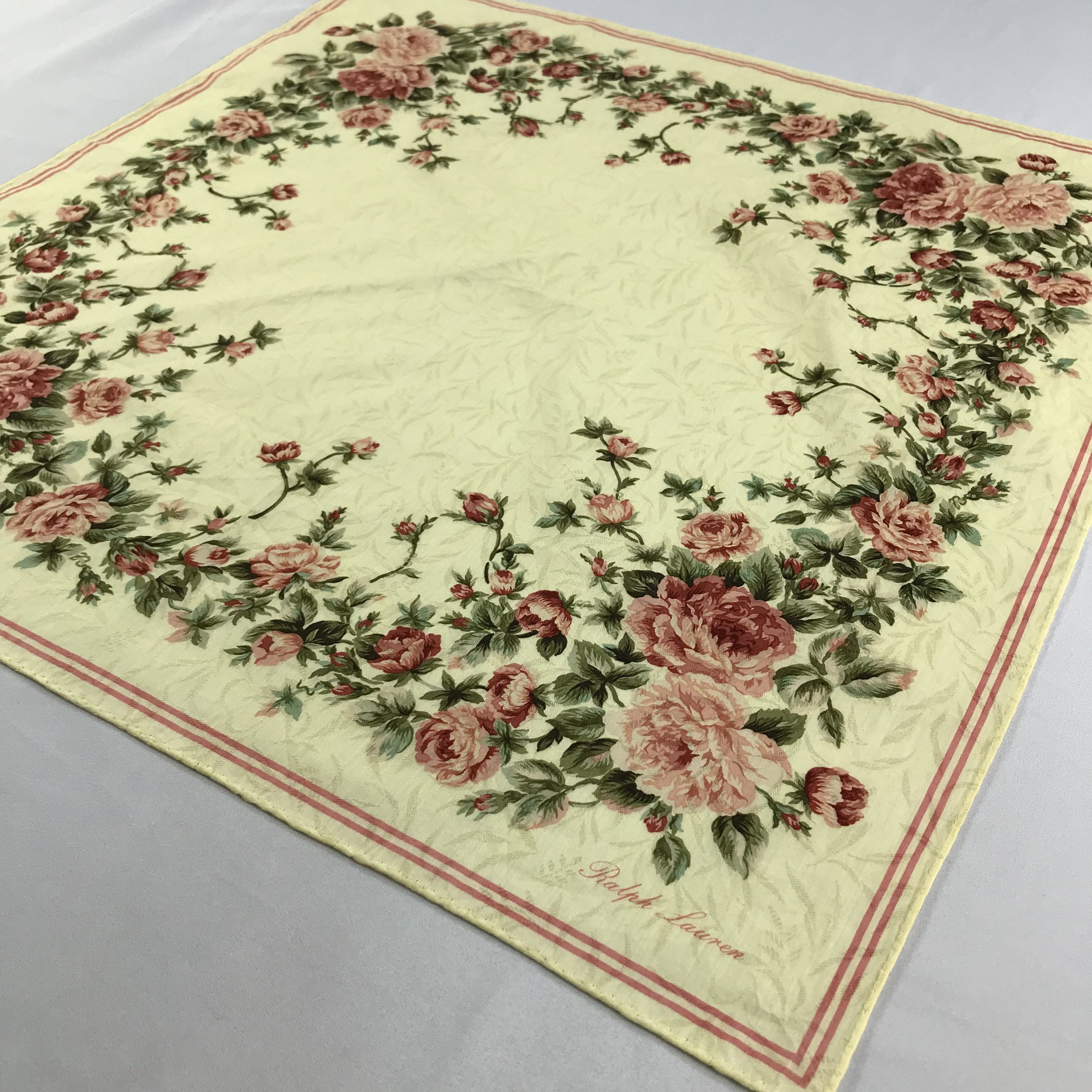 Ralph Lauren × Vintage Ralph Lauren Bandana / Handkerchief / Neckerchief - S2594 Size ONE SIZE - 2 Thumbnail