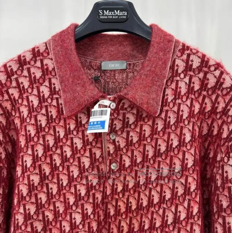 Dior Dior Men's Long Sleeve Knit Sweater . Size US M / EU 48-50 / 2 - 3 Thumbnail