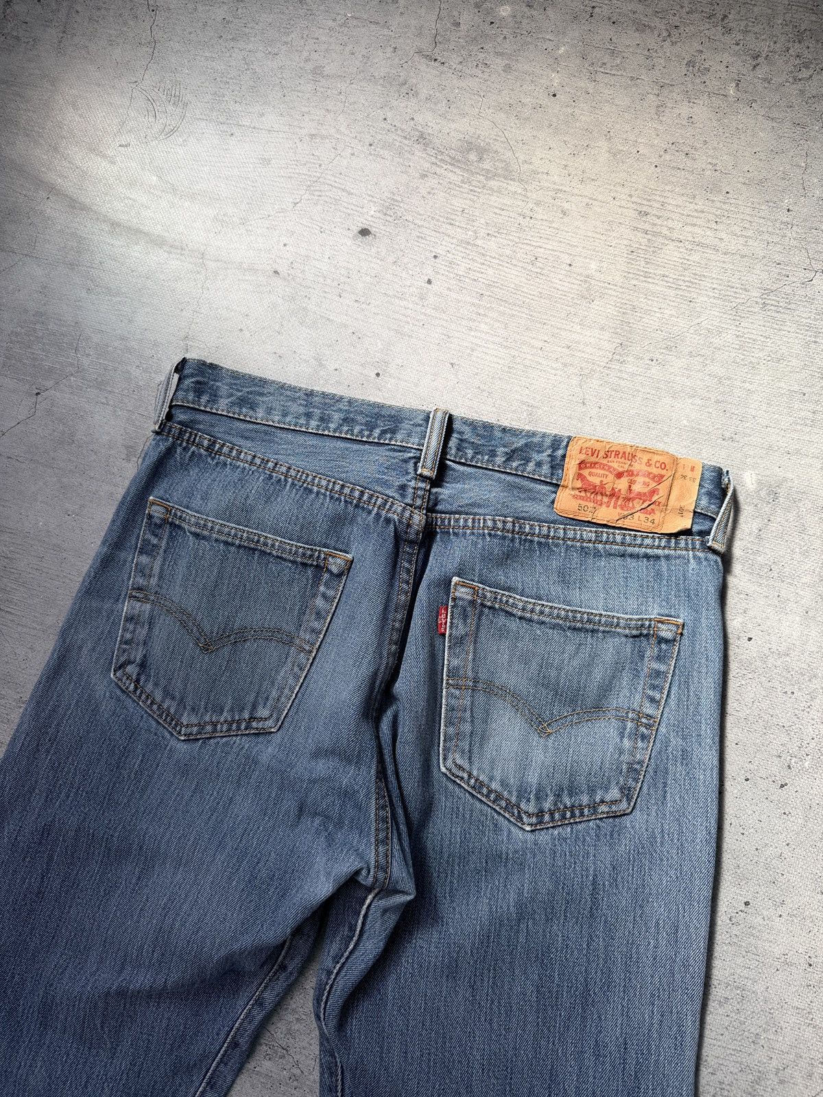 Levi's Vintage Y2K Levis 501 Jeans Limited Edition Retro 90s Style Size US 33 - 3 Thumbnail
