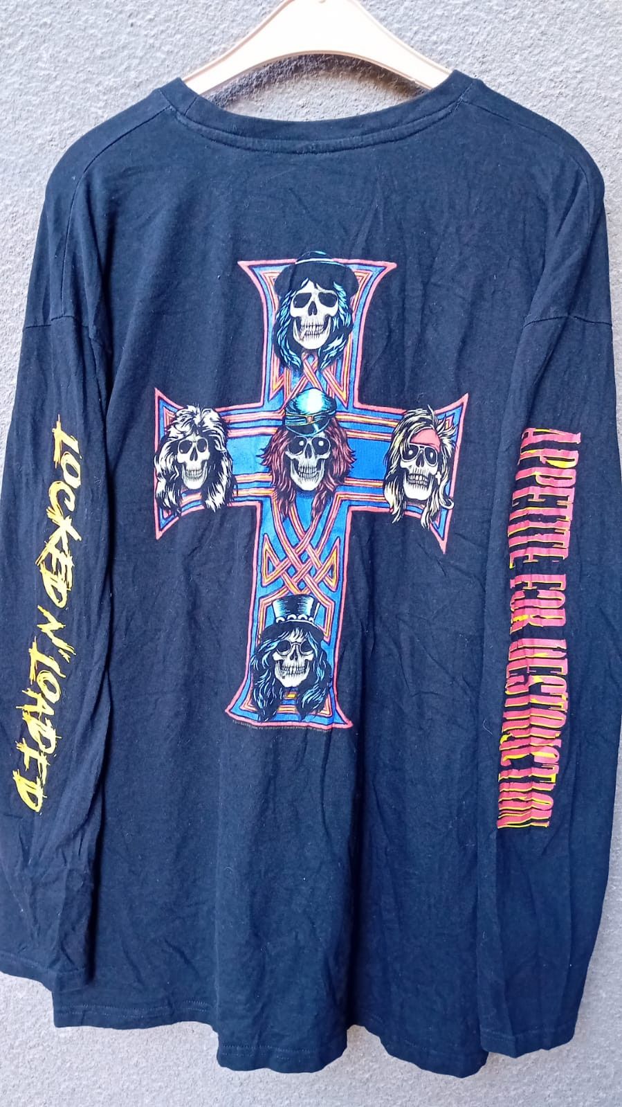 Band Tees × Guns N' Roses Guns n Roses Appetite For Destruction Locked n Loaded tee L Size US L / EU 52-54 / 3 - 1 Thumbnail