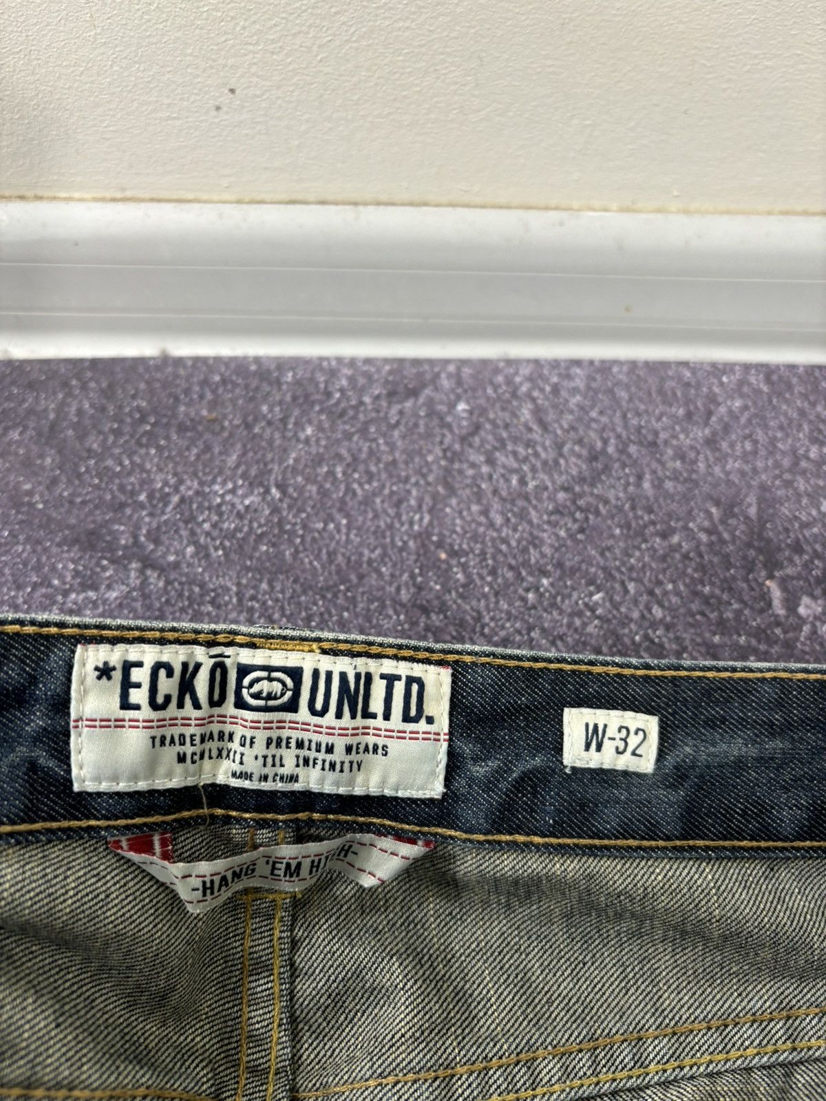 Ecko Unltd. Vintage Ecko Unltd Y2K Skate Hype Baggy Denim Shorts Size US 32 / EU 48 - 17 Thumbnail