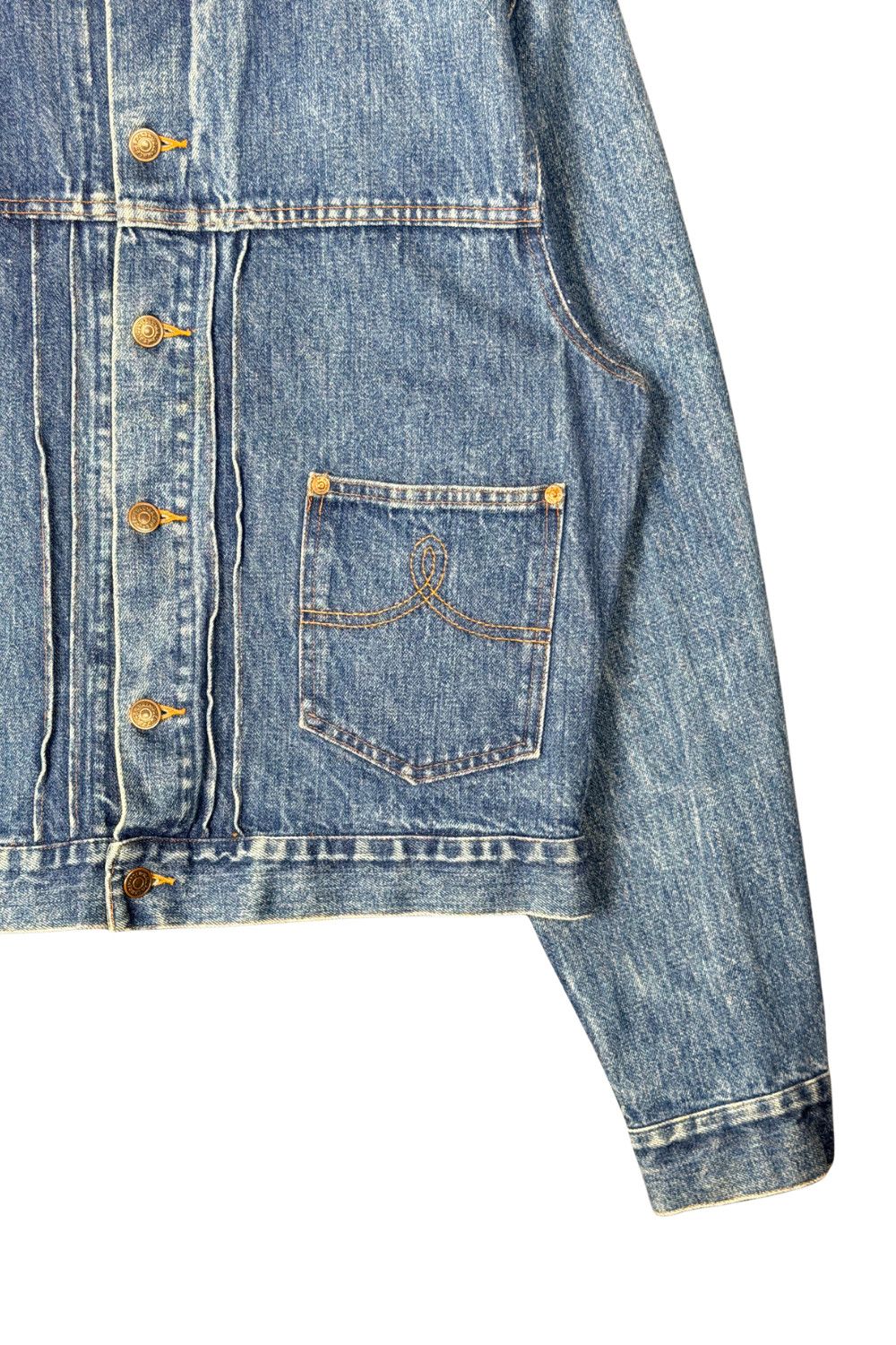Polo Ralph Lauren 90s PRL Western Denim Jacket Cowboy Workwear Size US L / EU 52-54 / 3 - 5 Thumbnail