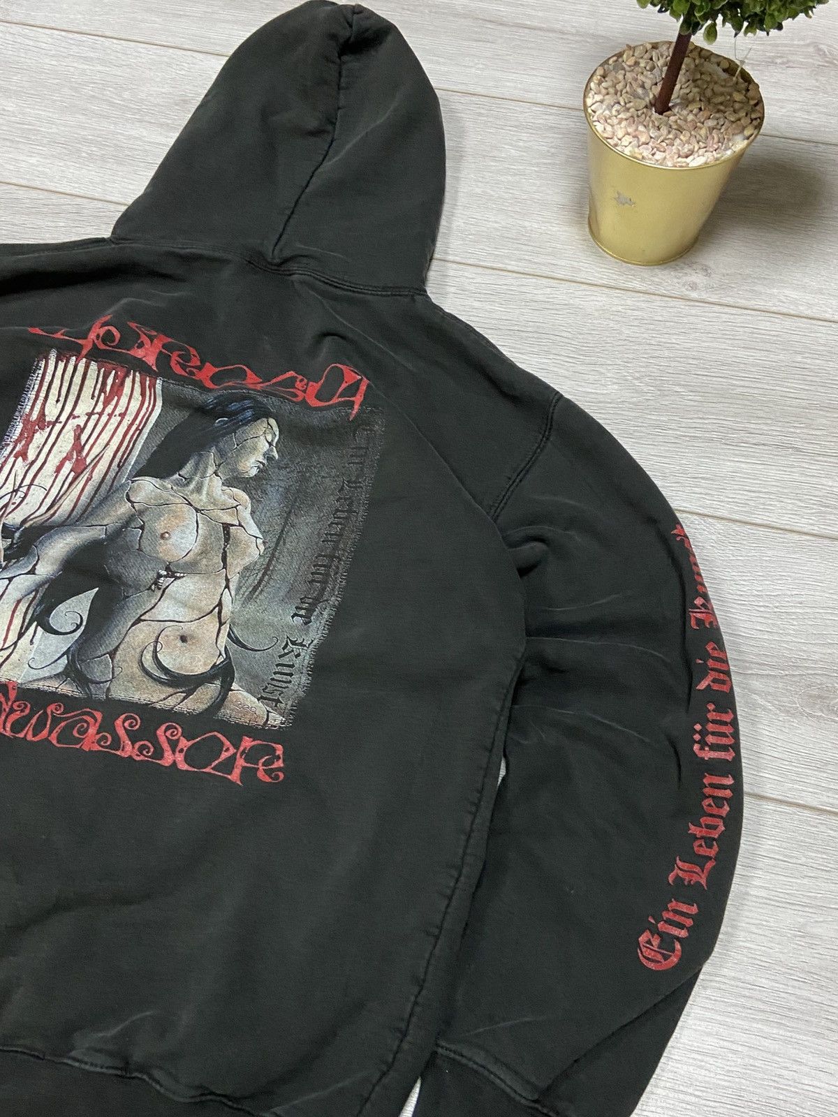 Band Tees Vintage Eisregen nude tits Cradle Of Flight Mayhem Hoodie Size US L / EU 52-54 / 3 - 2 Thumbnail