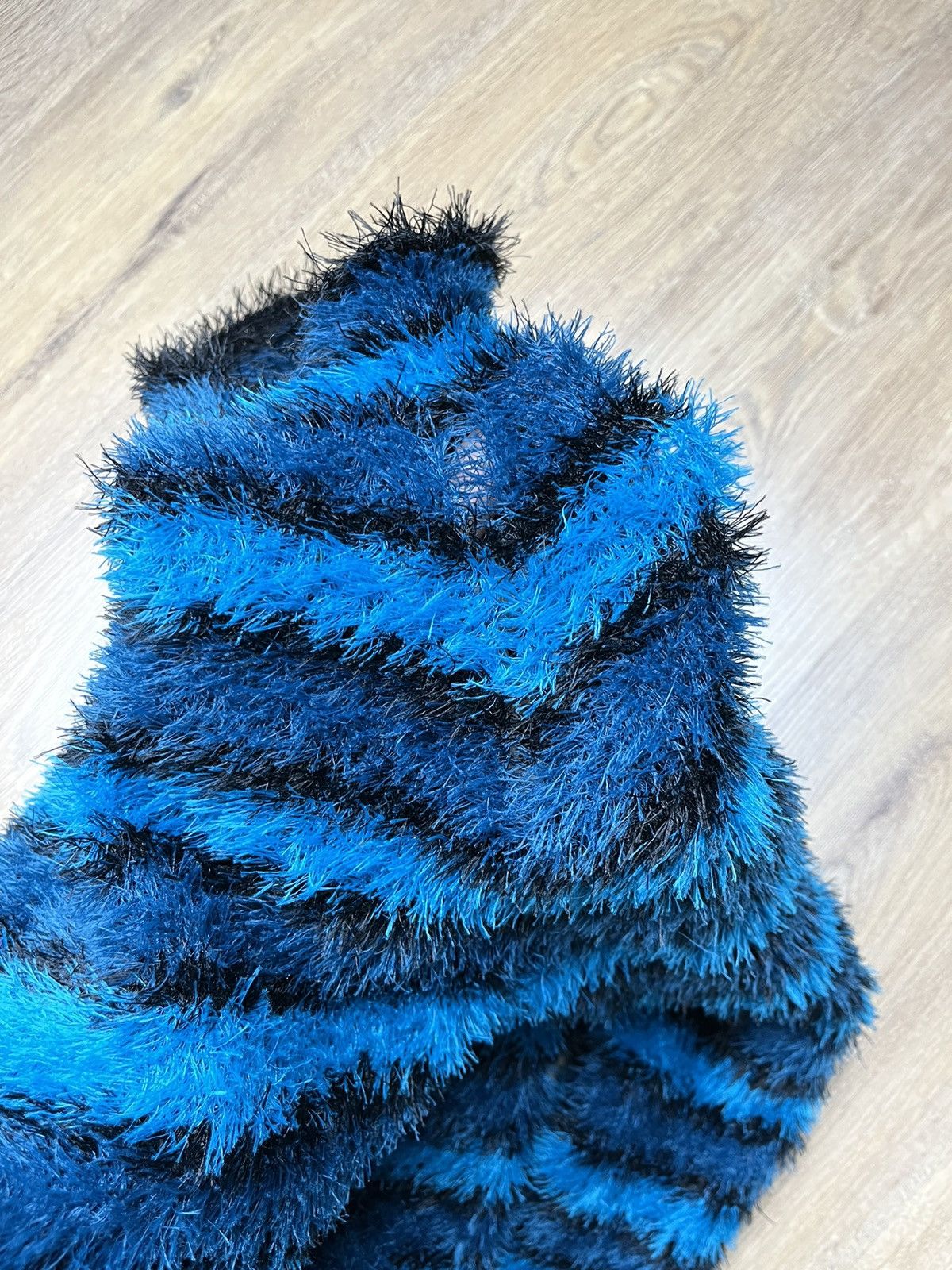 Other ➕ fuzzy sweater cropped marni style grunge distressed Size US M / EU 48-50 / 2 - 3 Thumbnail