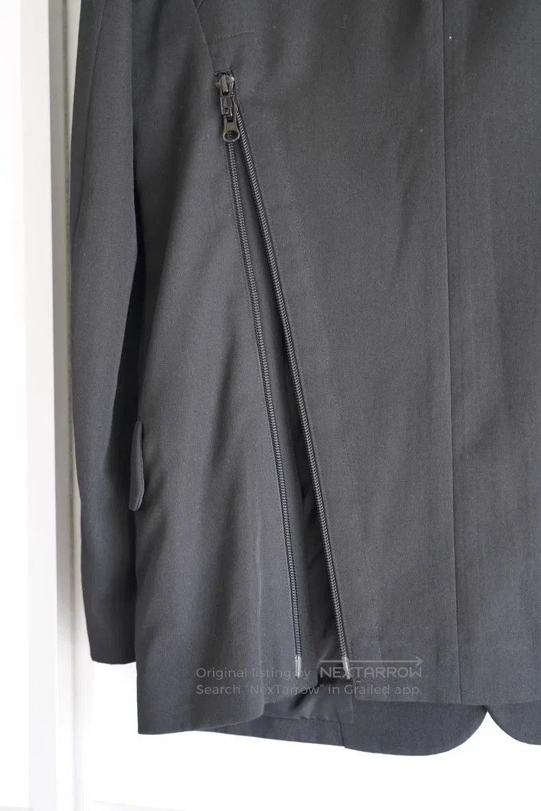 Yohji Yamamoto Yohji Yamamoto Wool Back Zip Blazer. Size US M / EU 48-50 / 2 - 5 Thumbnail