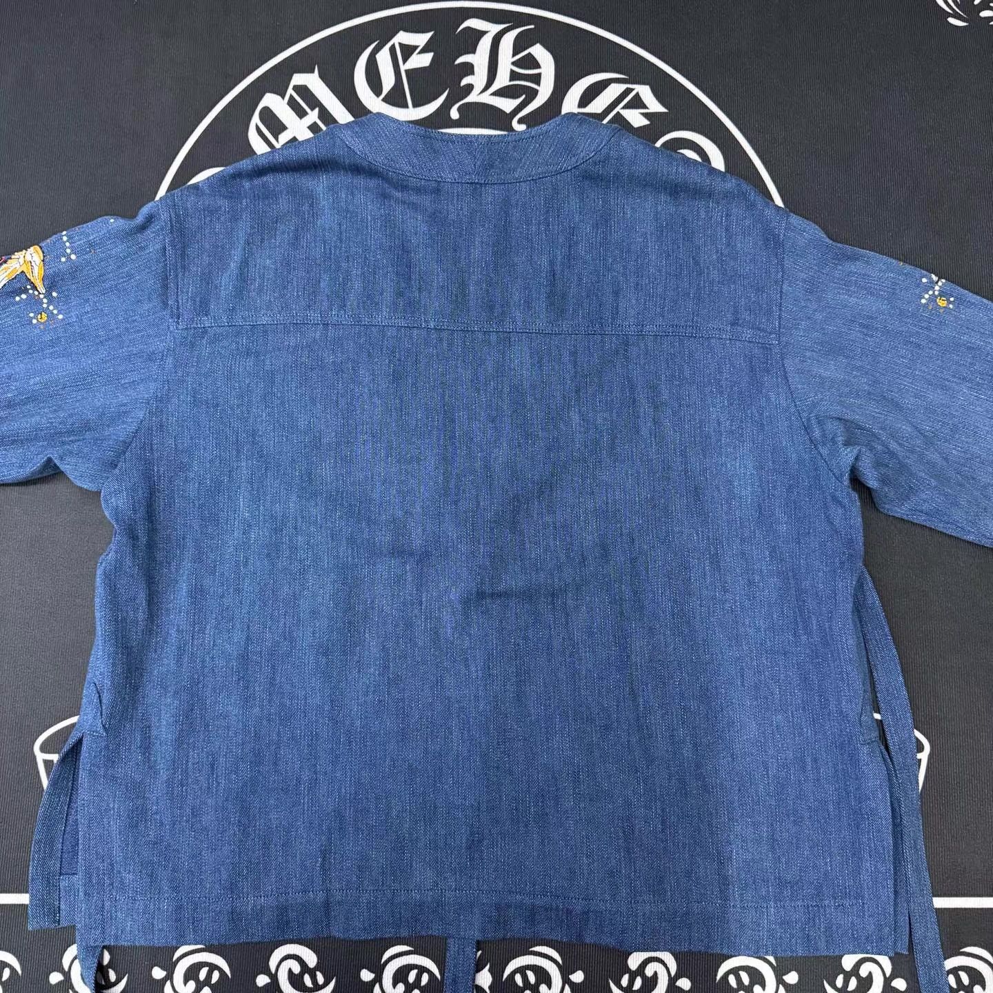Valentino Valentino Runway Edition Denim Kimono Q10 Size US XL / EU 56 / 4 - 6 Thumbnail