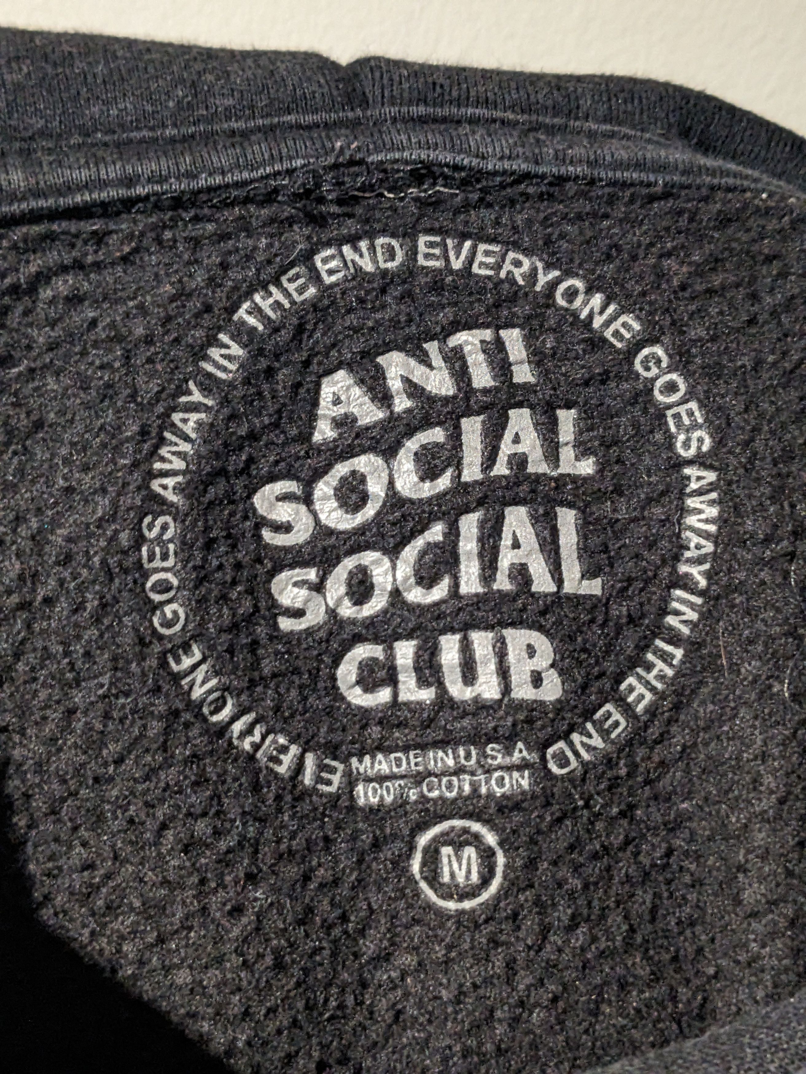 Anti Social Social Club Anti Social Social Club Butterfly Flower Black Medium Hoodie Size US M / EU 48-50 / 2 - 5 Thumbnail