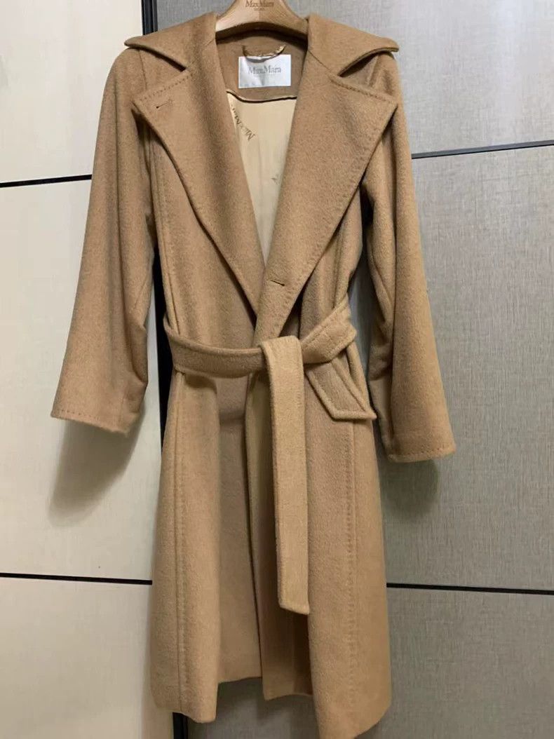 Max Mara Rialto bathrobe coat with hood