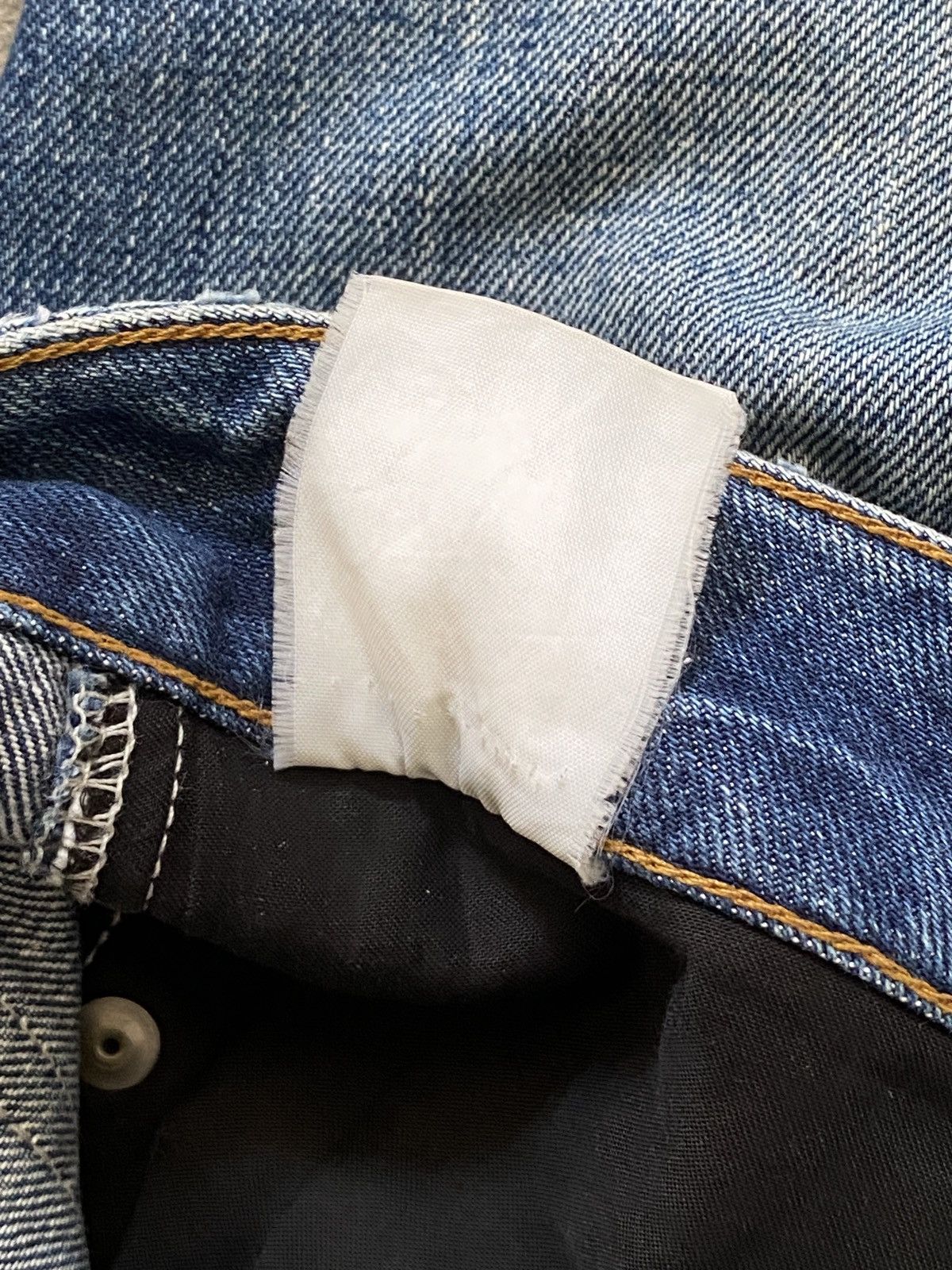 Yves Saint Laurent AW2004 Tom Ford Era YSL Washed Flared Denim Size US 28 / EU 44 - 18 Thumbnail