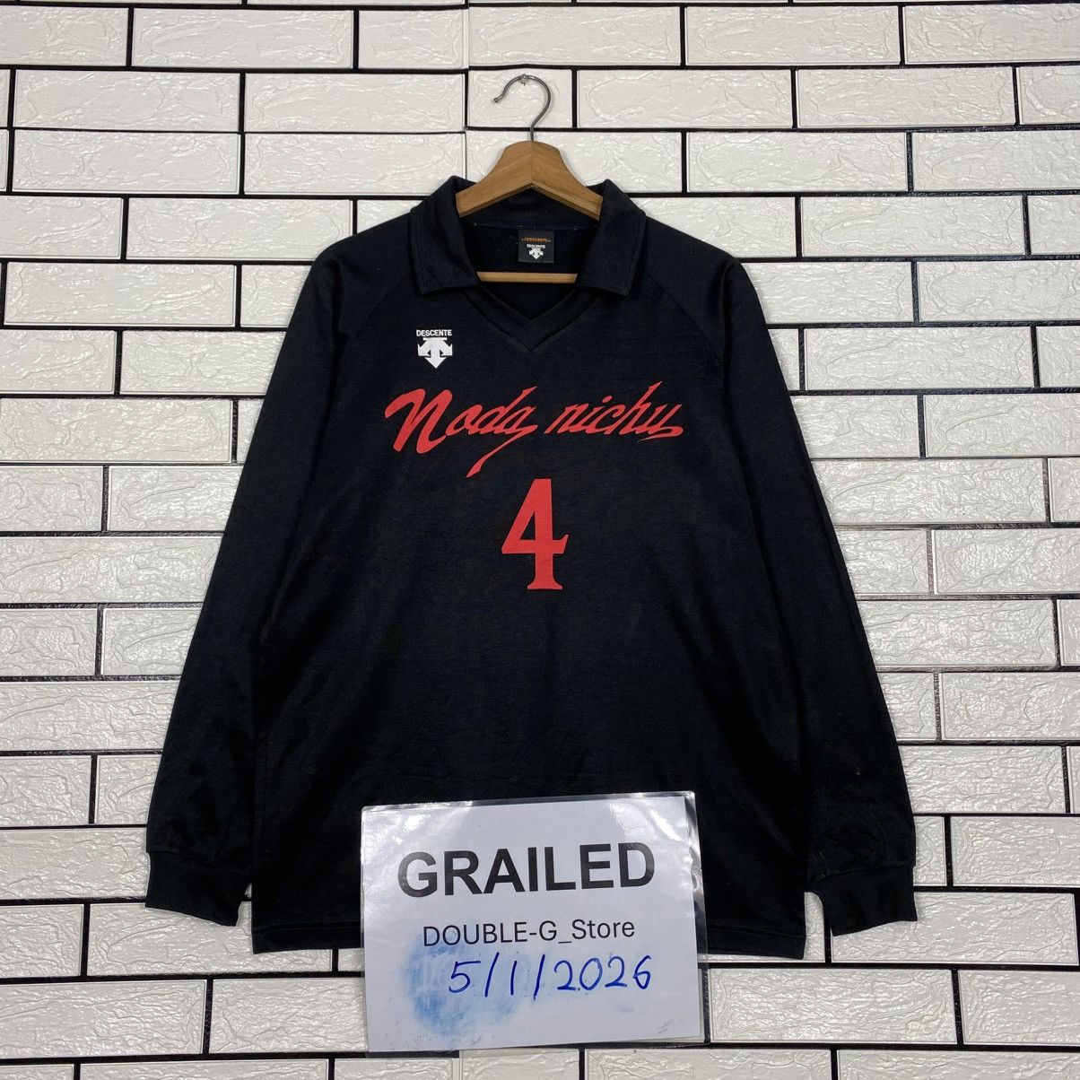 Japanese Brand 📌Vintage Hoodie Pull Over Descente Big Logo Size US L / EU 52-54 / 3 - 1 Thumbnail