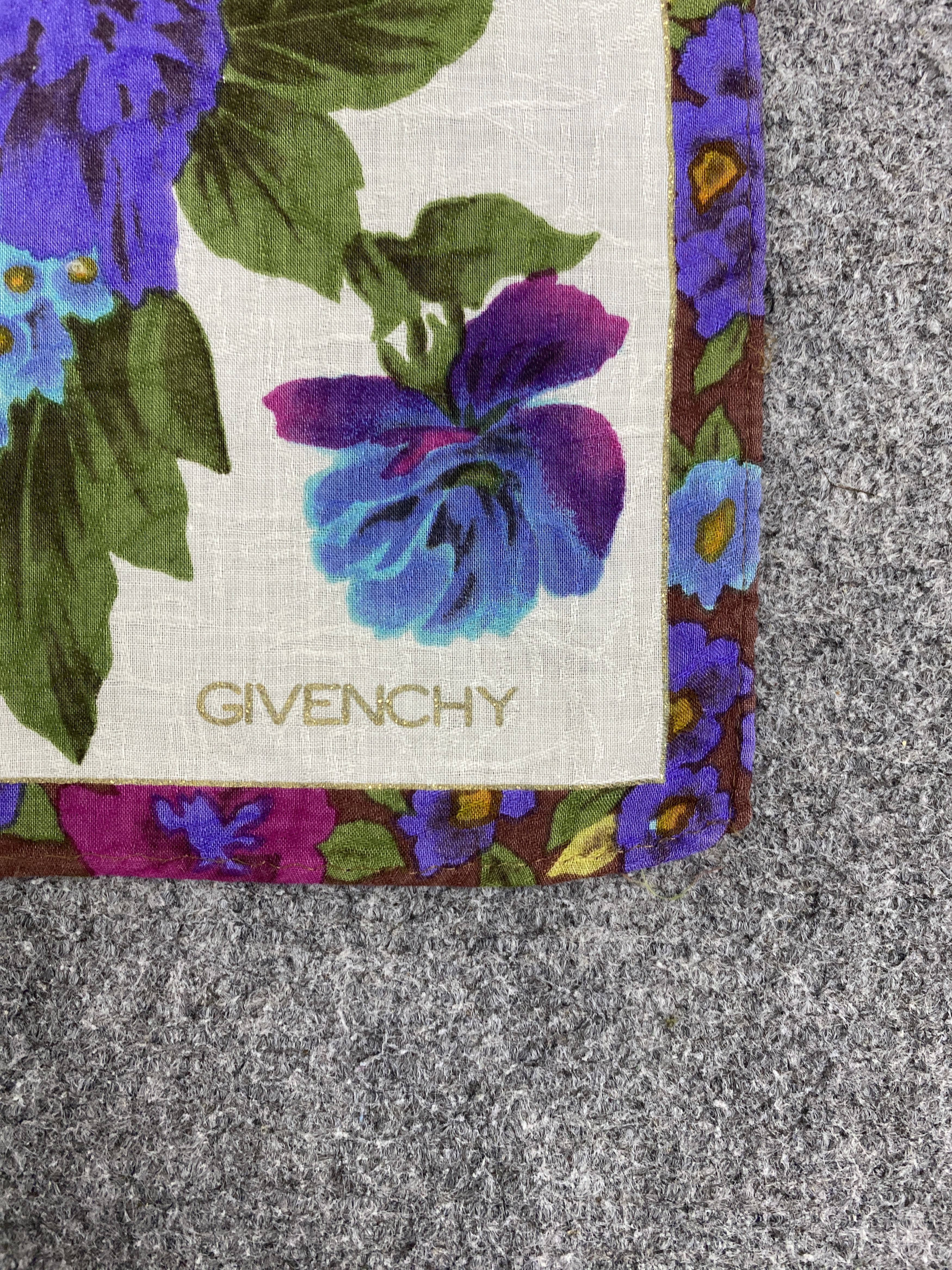 Givenchy Givenchy Bandana / Handkerchief / Neckerchief HKC0505 Size ONE SIZE - 5 Thumbnail