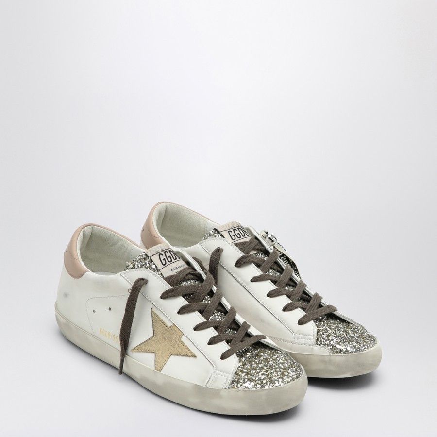 Golden Goose o1d2blof0824 Platinum Super Star Trainer in Multicolor Size US 11 / IT 41 - 2 Thumbnail