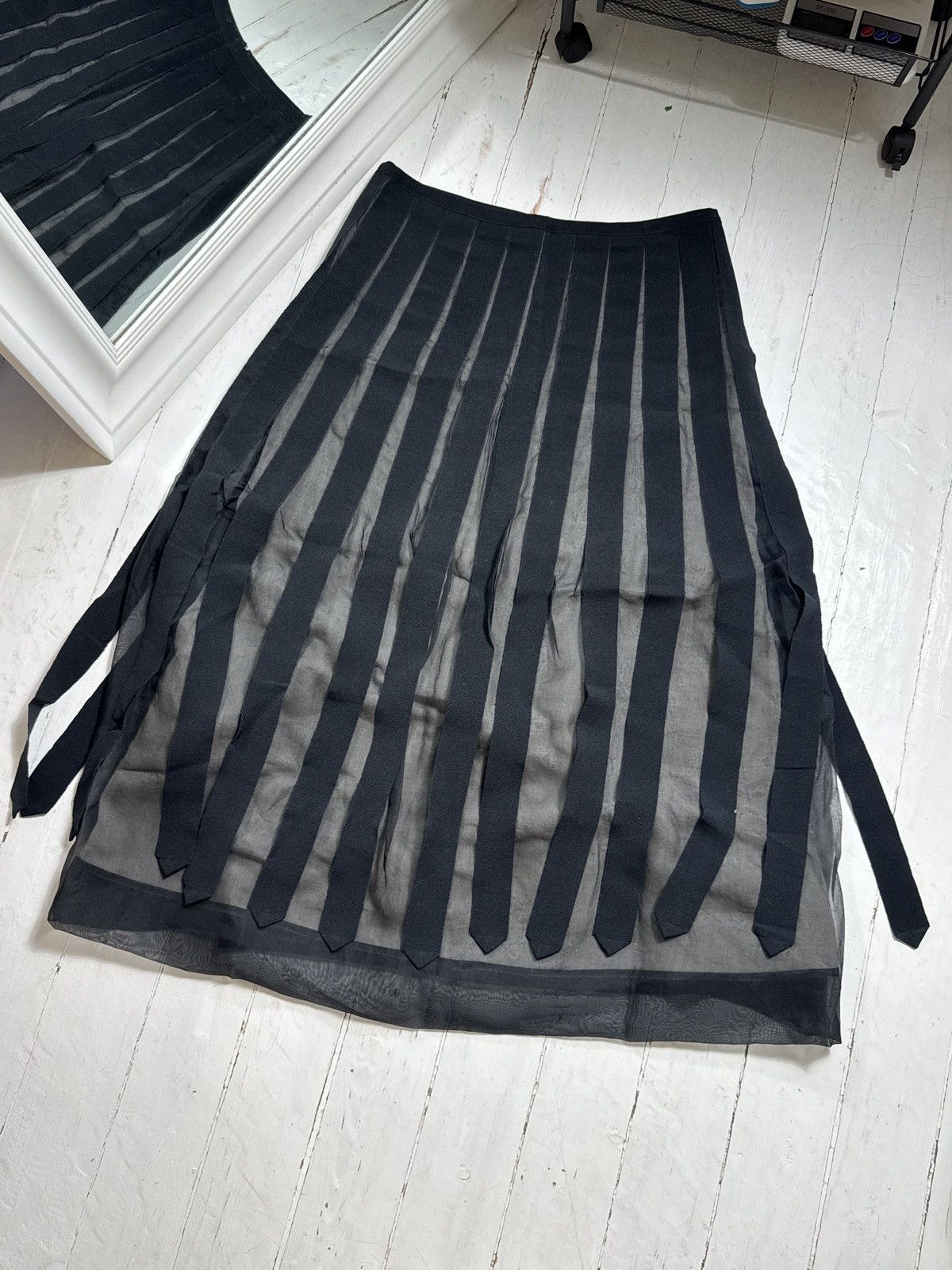 Annette Gortz VINTAGE ANNETTE GORTZ AVANT GARDE MAXI SKIRT Size 30" / US 8 / IT 44 - 2 Thumbnail