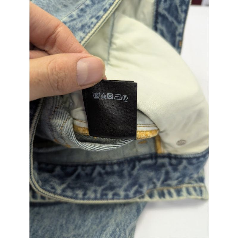 Vetements o1rshd1 Denim Jeans in Indigo Blue Size US 34 / EU 50 - 19 Thumbnail
