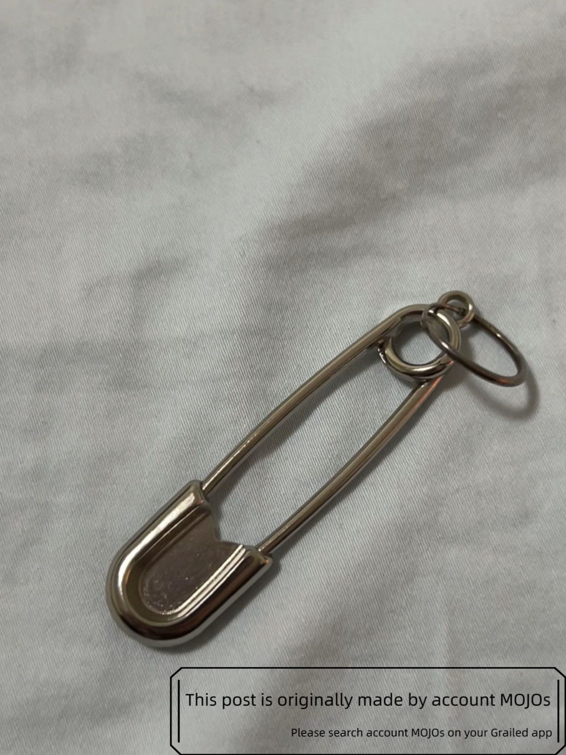 Raf Simons Raf Simons Silver Pin Ear Ring mojos2114 Size ONE SIZE - 2 Thumbnail