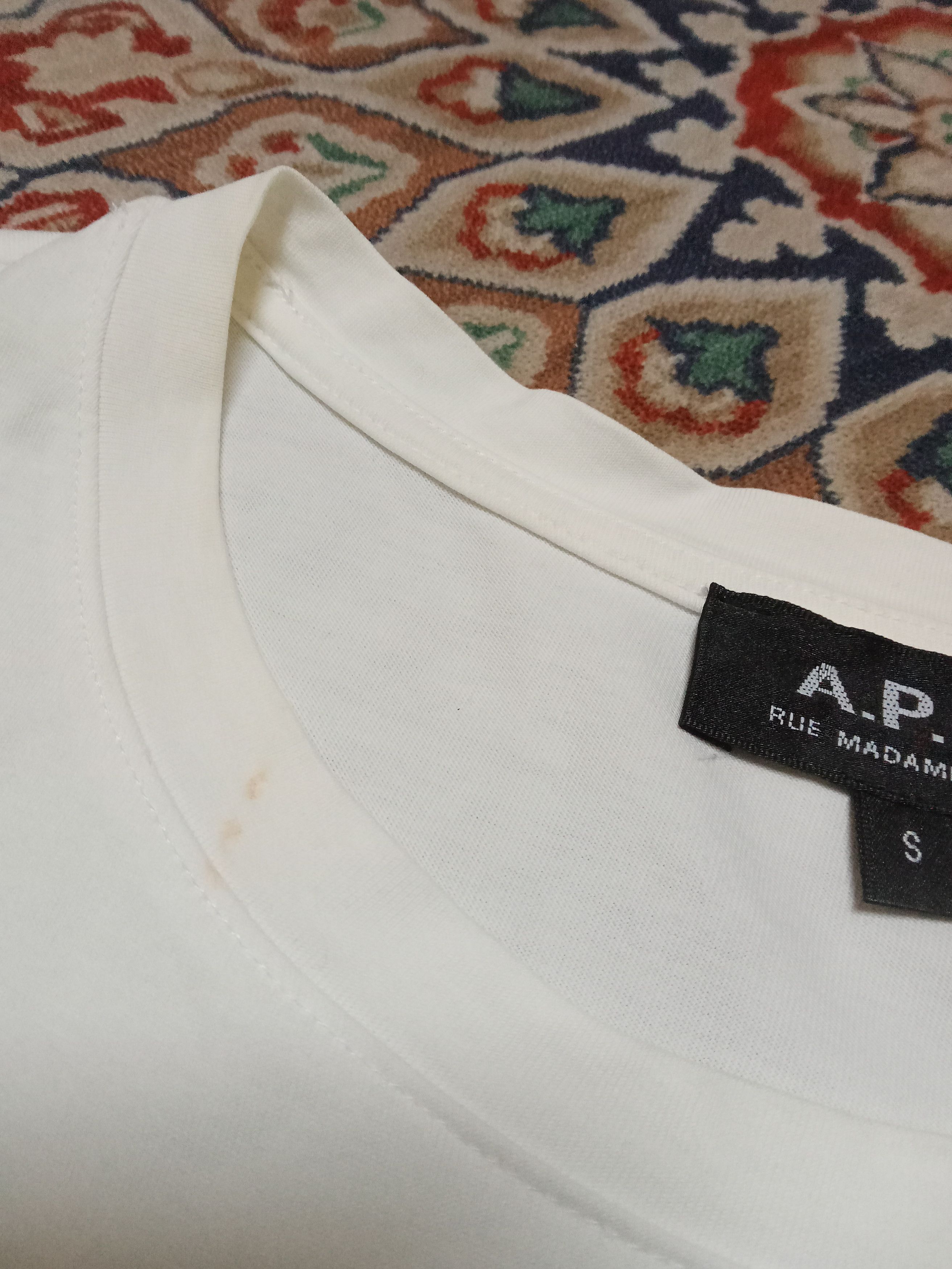 A.P.C. A.P.C. Rue Madame Paris Pocket Tee Size US S / EU 44-46 / 1 - 7 Thumbnail